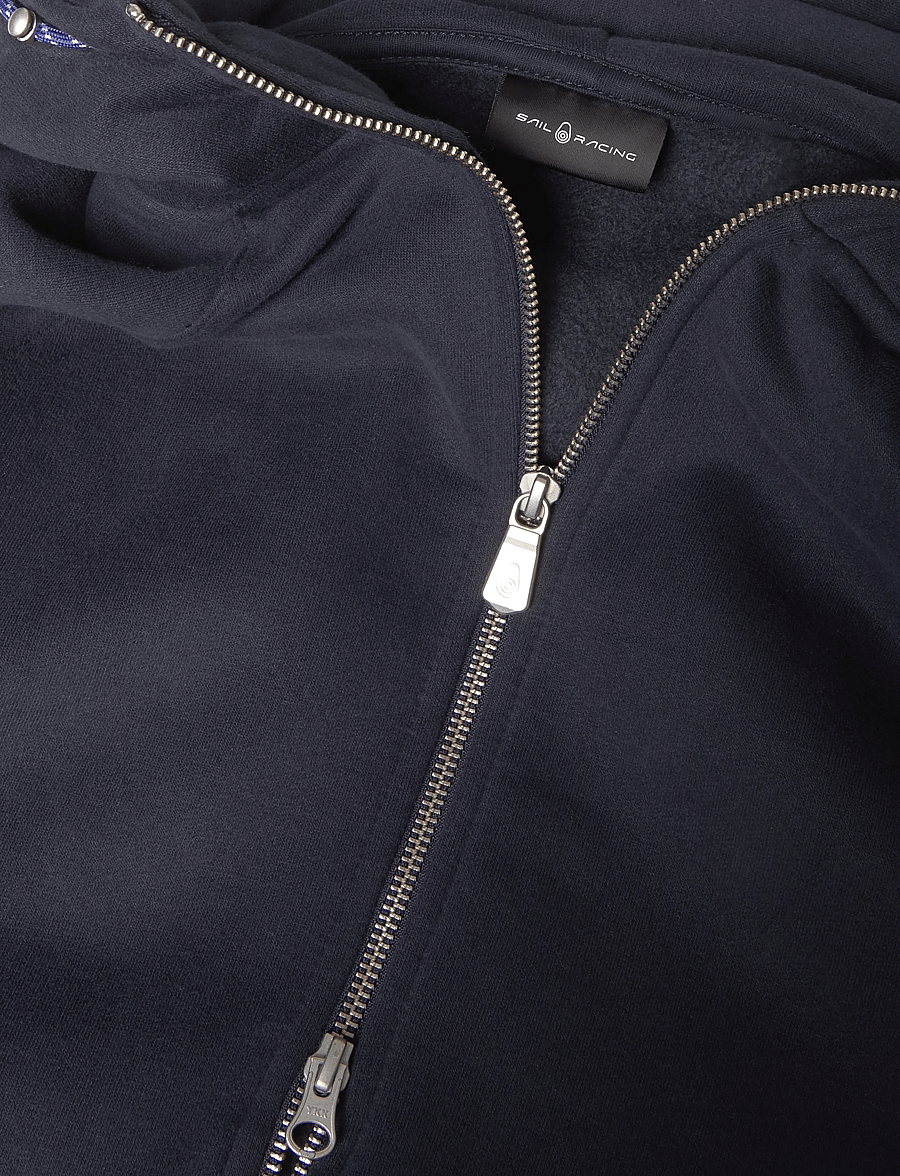 Sail Racing - FLOW ZIP HOOD - huvtröjor - dark navy - 2