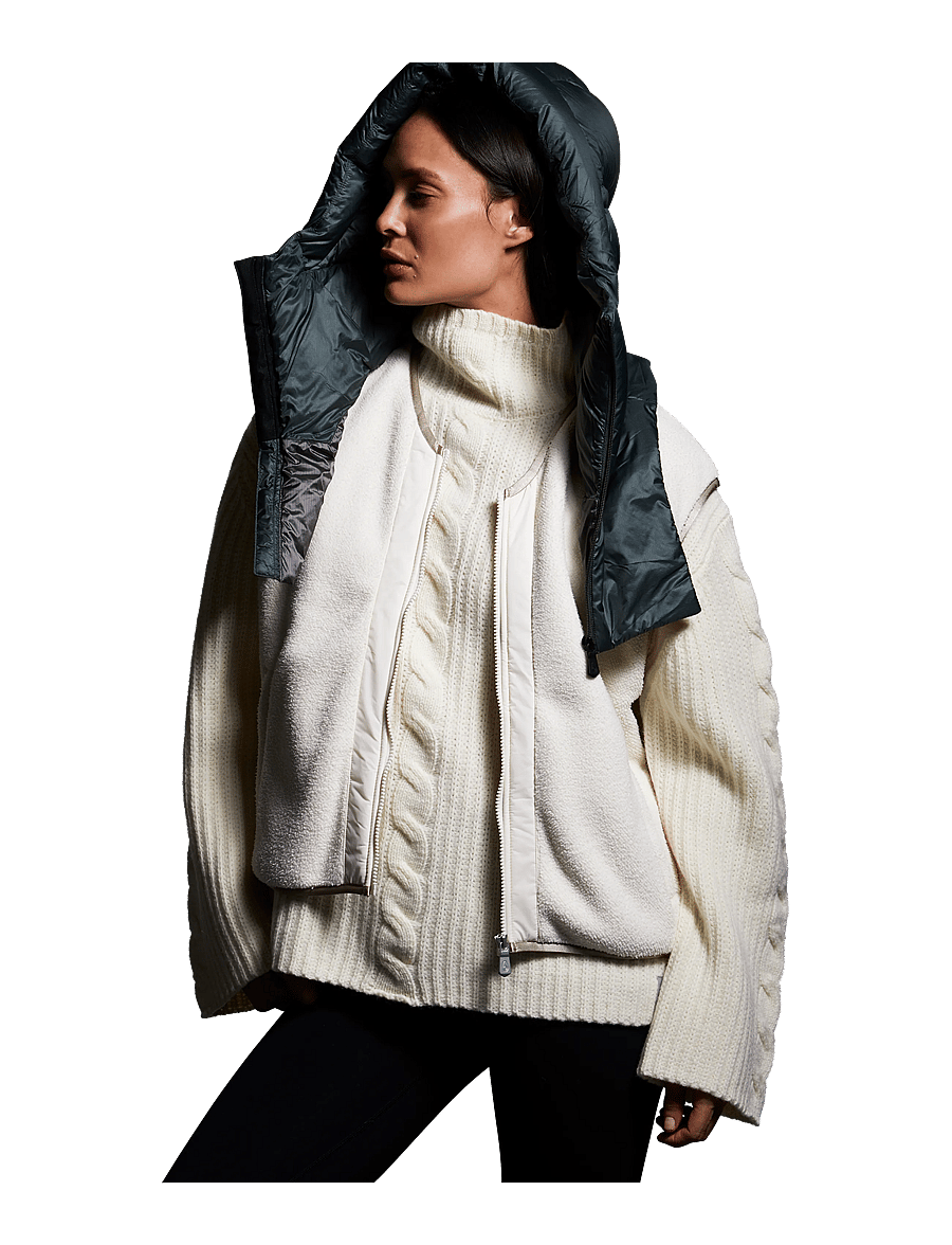 Sail Racing - JET PILE VEST - overtøj - off white - 0