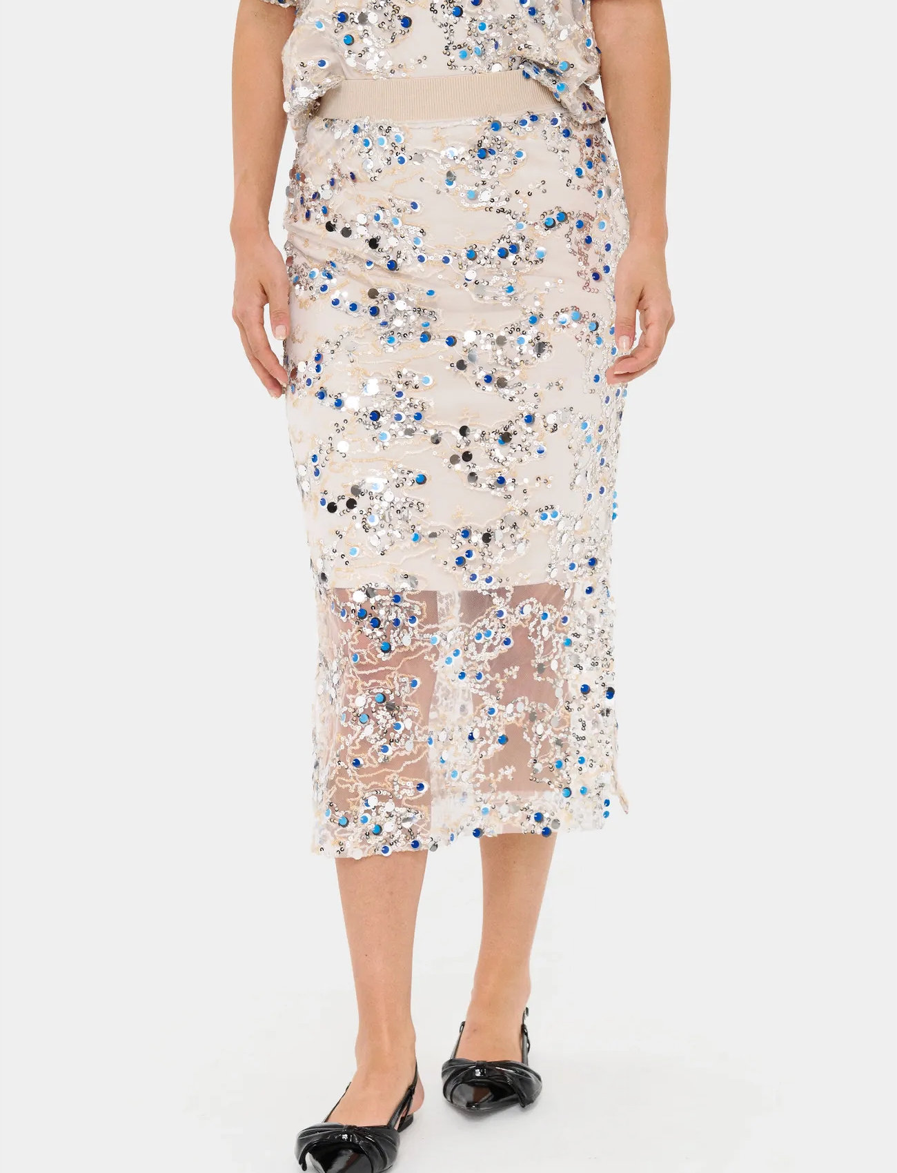 Saint Tropez Neldasz Skirt - Cream - XL