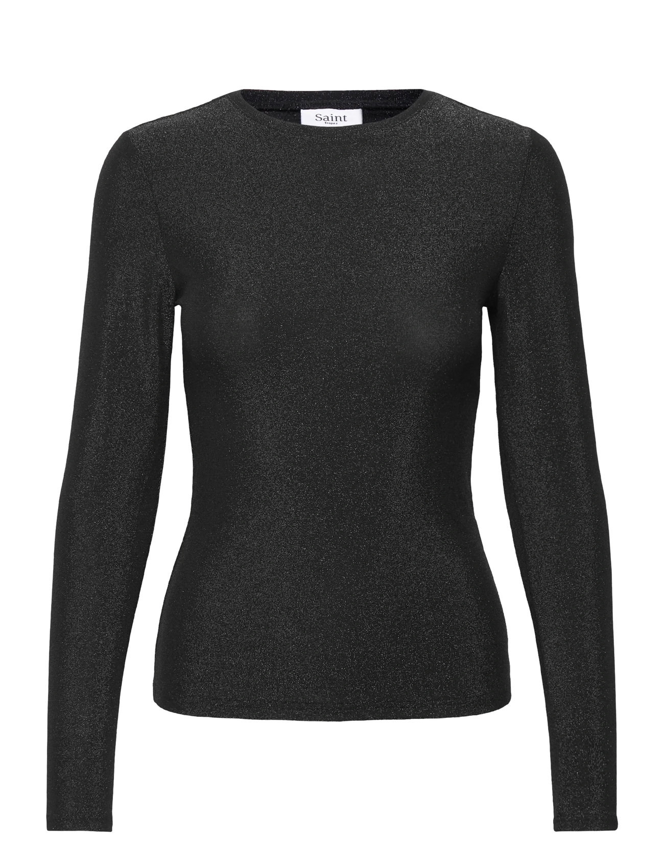 Saint Tropez Noriasz Ls Blouse - Black - XS