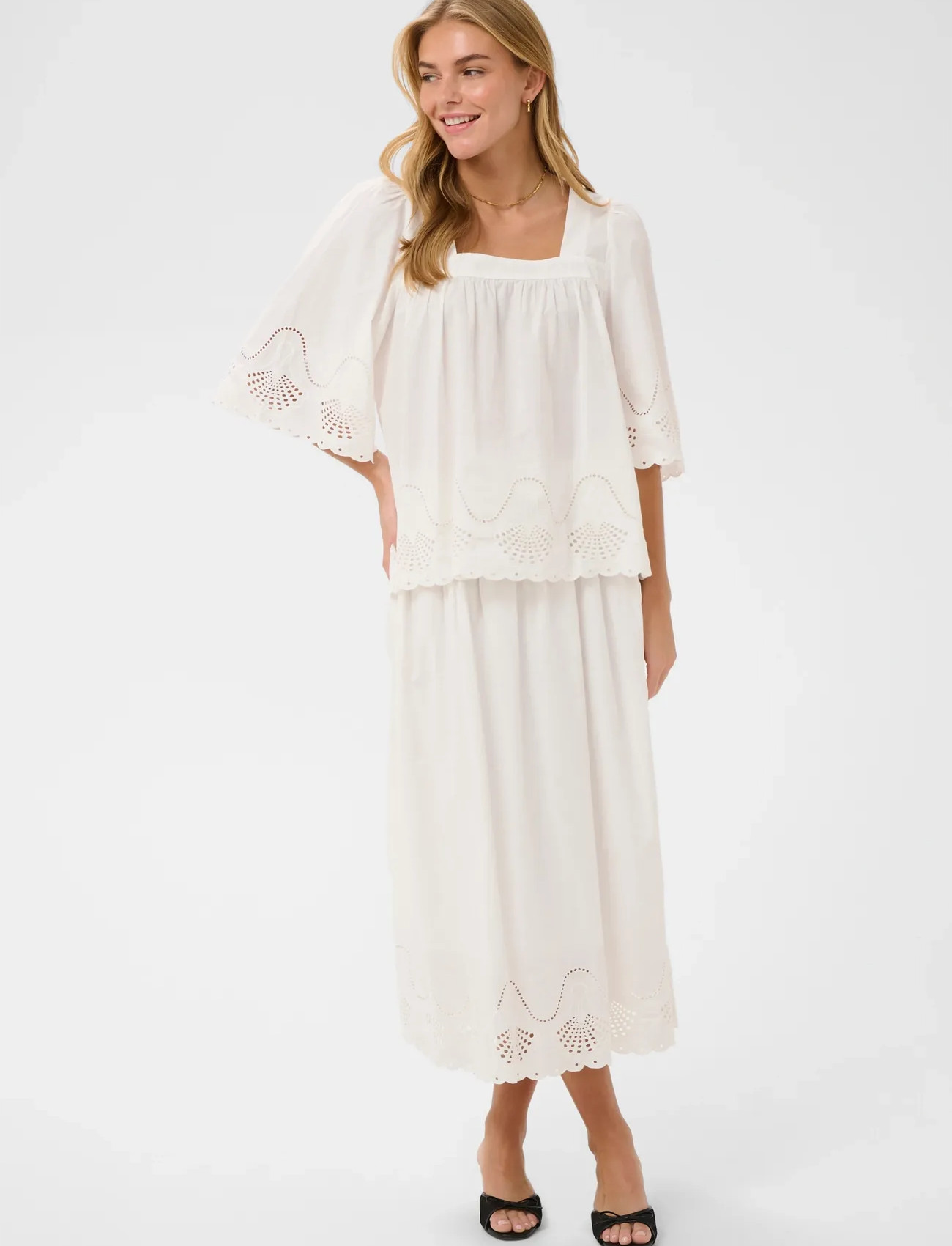Saint Tropez Rivashellsz Skirt - White - XS