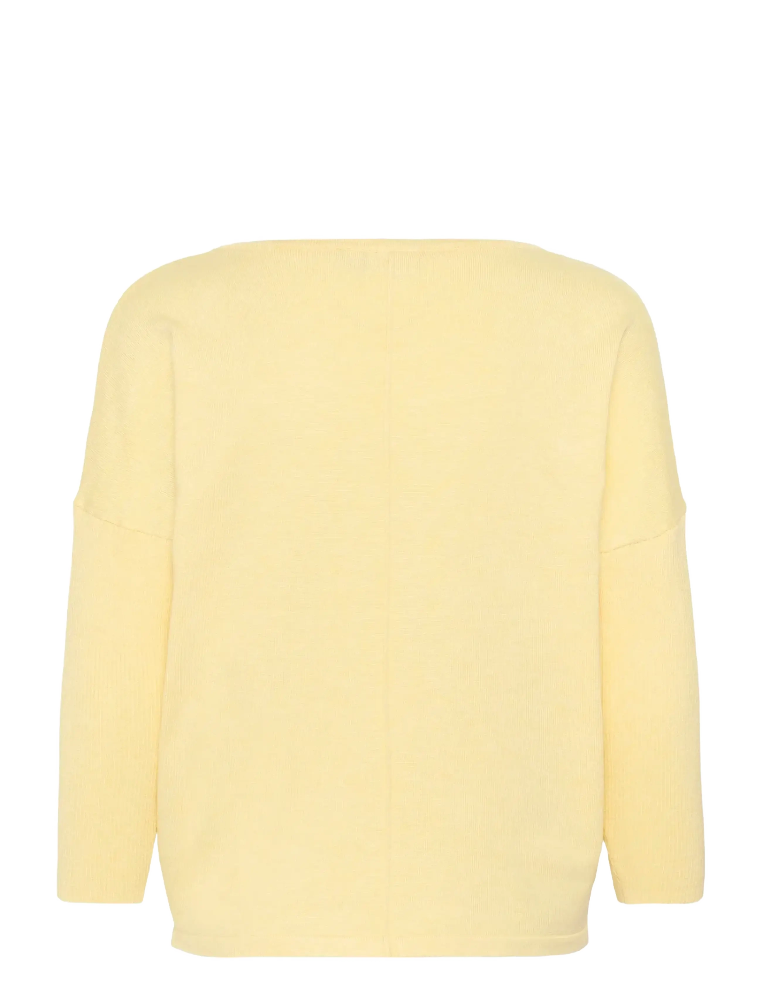 Saint Tropez - A2561, MilaSZ R-Neck Pullover - jumpers - pineapple slice melange - 2