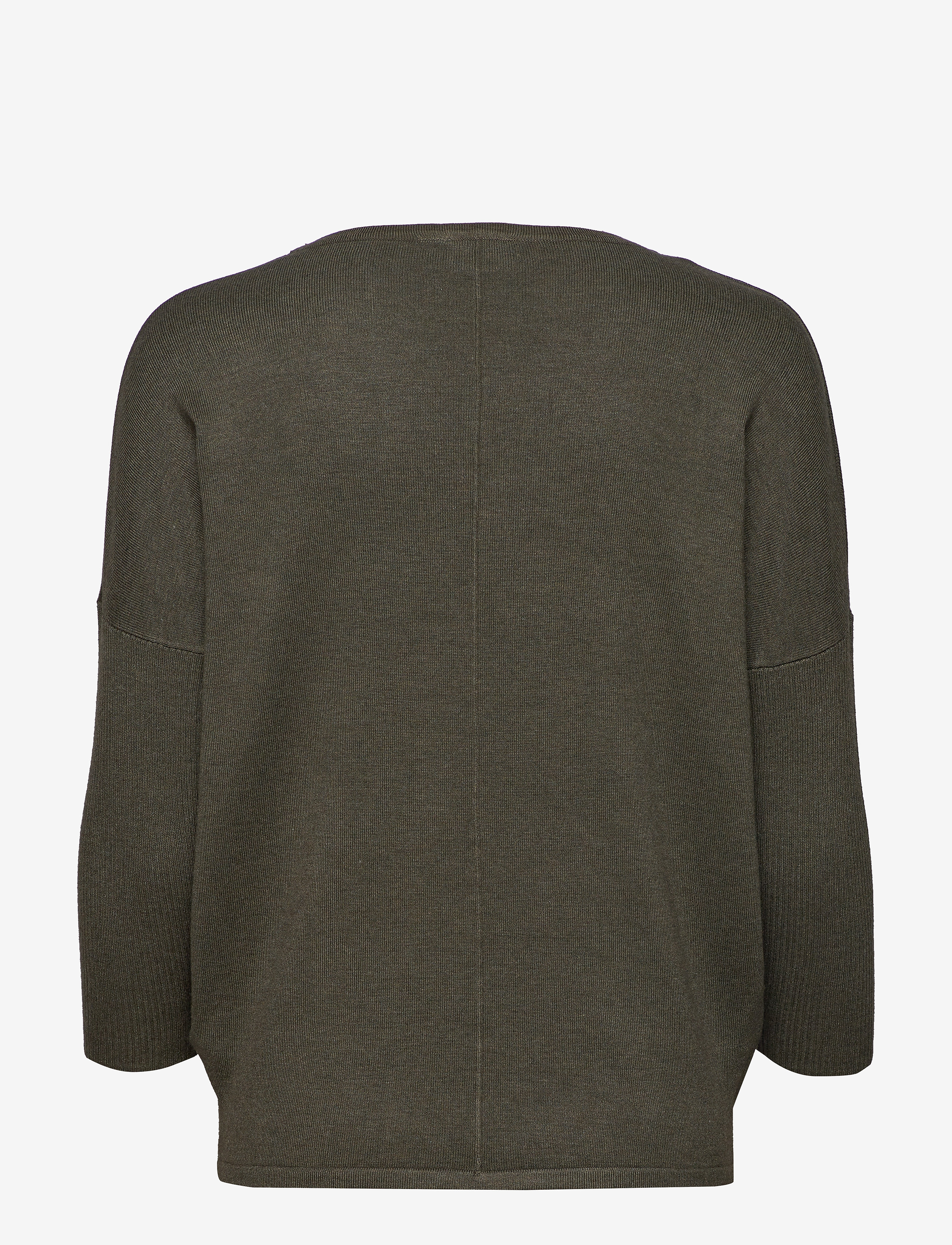 Saint Tropez - A2561, MilaSZ R-Neck Pullover - džemperi - army green melange - 2