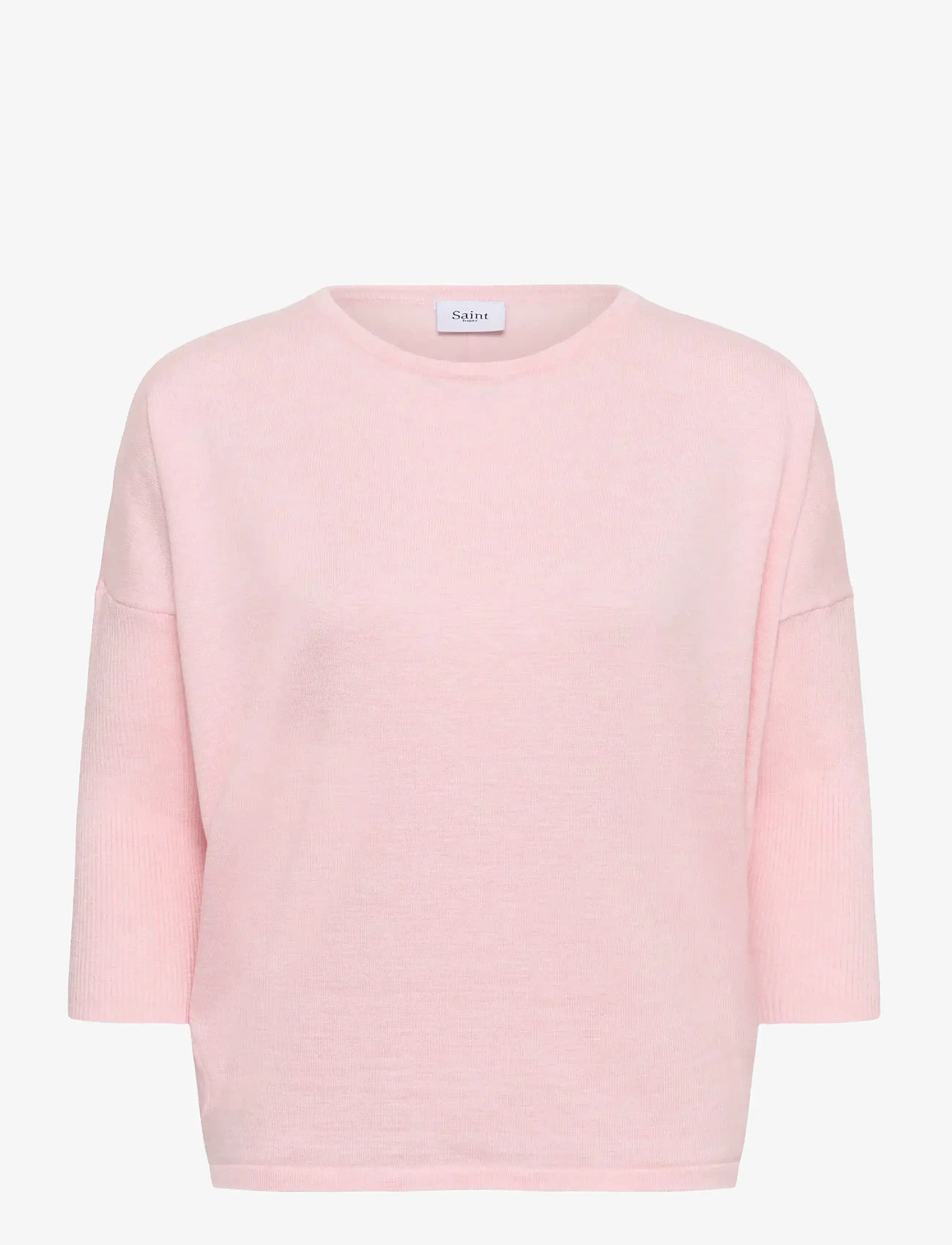 Saint Tropez - A2561, MilaSZ R-Neck Pullover - pullover - ballerina melange - 1