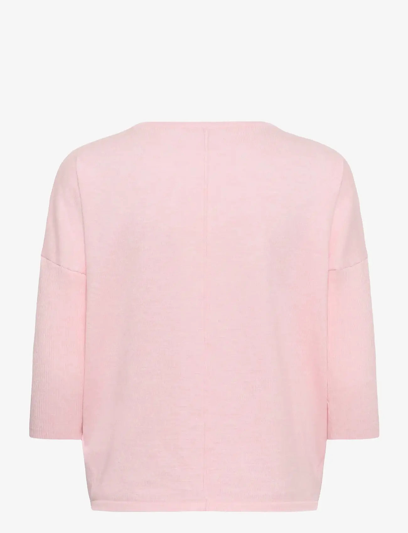 Saint Tropez - A2561, MilaSZ R-Neck Pullover - pullover - ballerina melange - 2