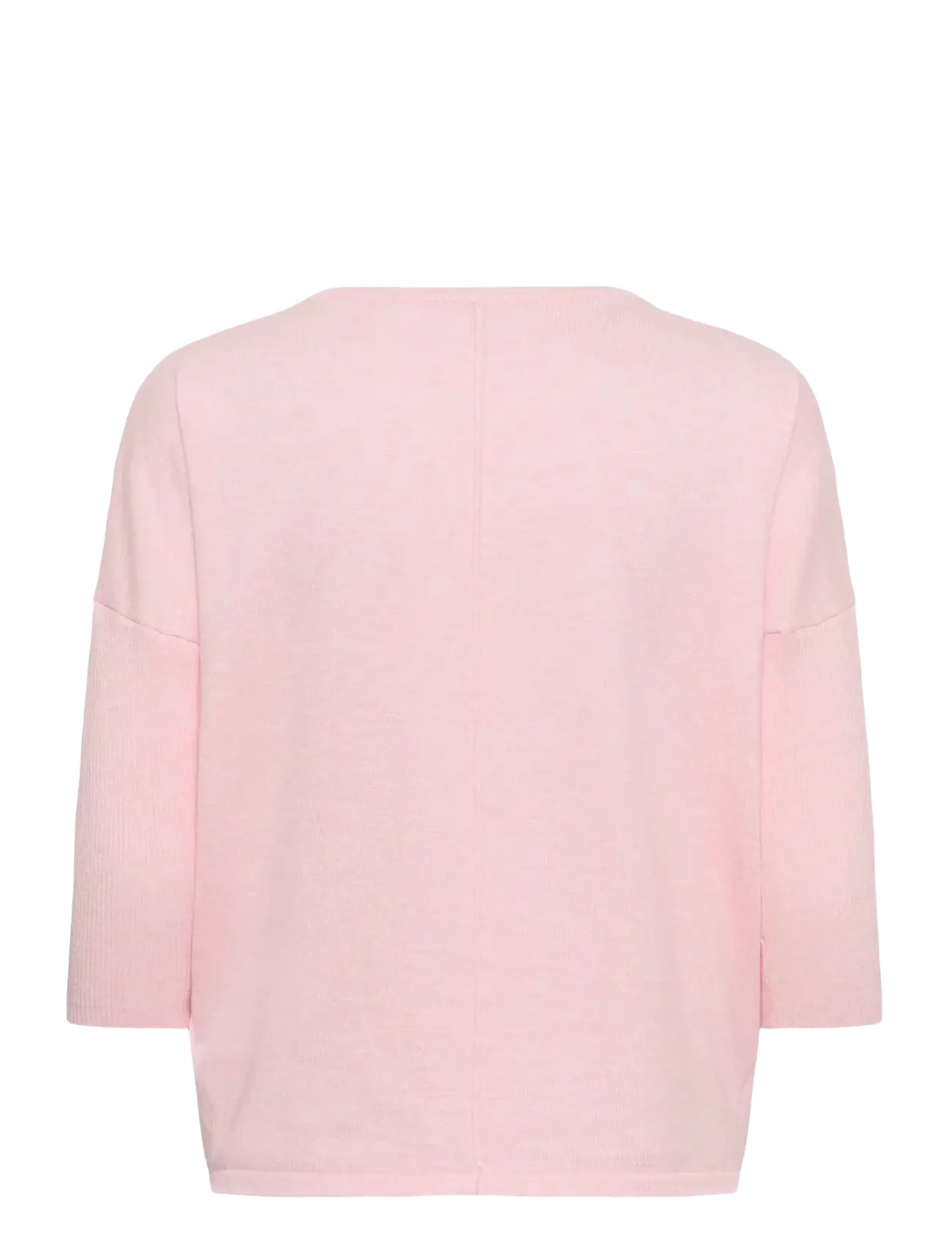 Saint Tropez - A2561, MilaSZ R-Neck Pullover - jumpers - ballerina melange - 2