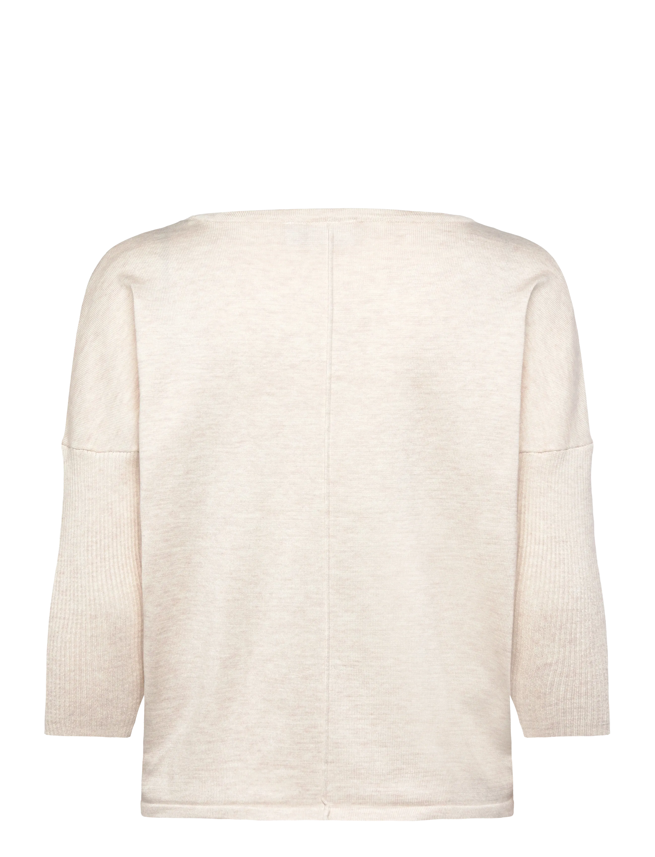 Saint Tropez - A2561, MilaSZ R-Neck Pullover - pullover - fog melange - 1
