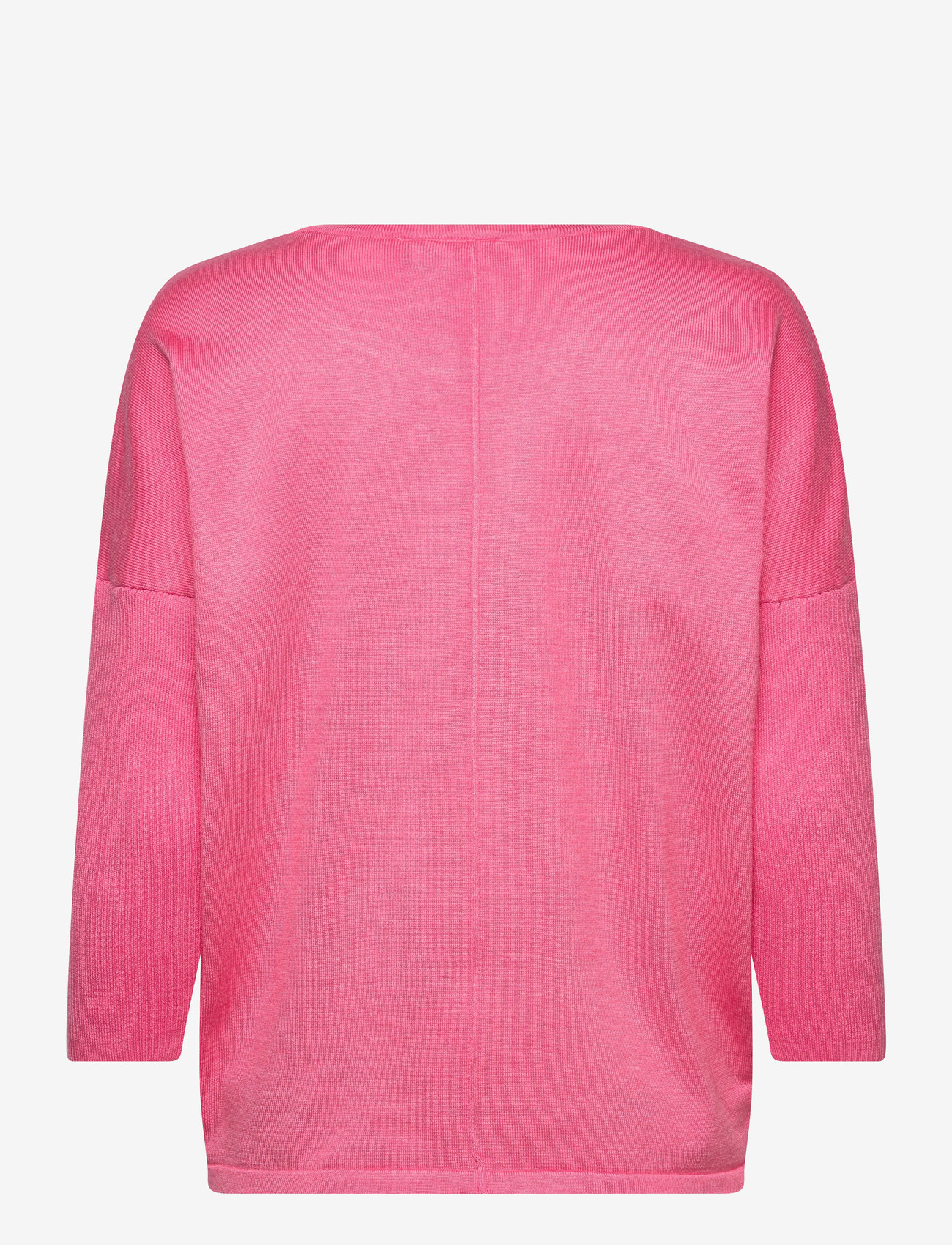 Saint Tropez - A2561, MilaSZ R-Neck Pullover - striktrøjer - fruit dove melange - 1