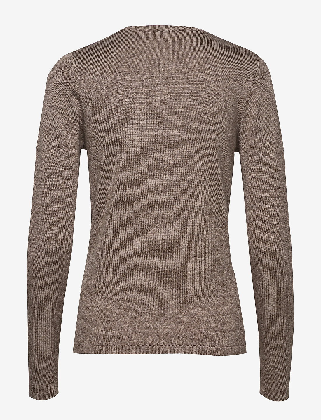 Saint Tropez - A8661, MilaSZ R-Neck Cardigan - neuletakit - atmos melange - 2