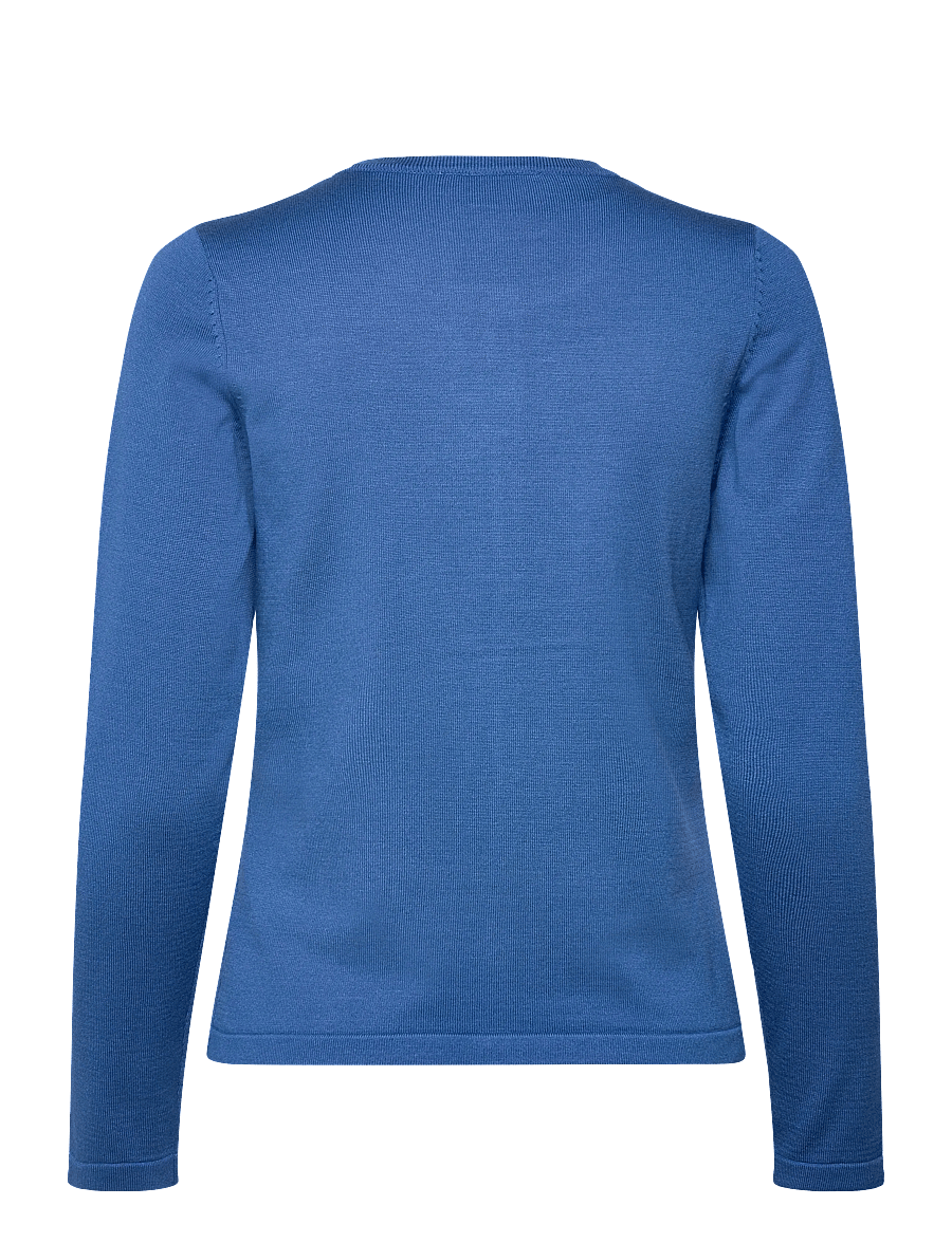 Saint Tropez - A8661, MilaSZ R-Neck Cardigan - cardigans - campanula - 1