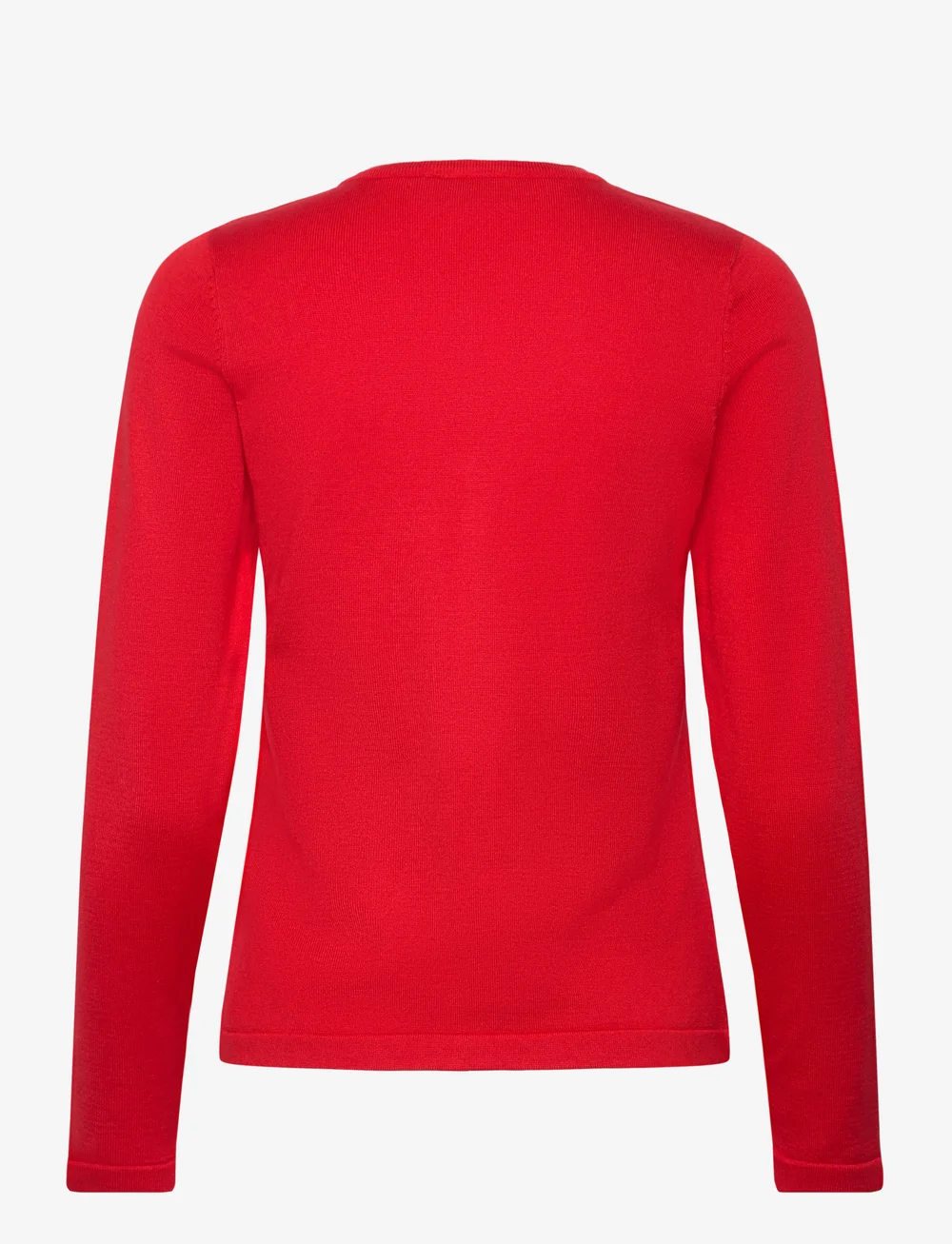 Saint Tropez - A8661, MilaSZ R-Neck Cardigan - cardigans - chinese red - 2