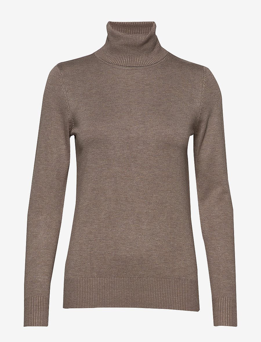 Saint Tropez - J2046, MilaSZ Rollneck Pullover - polotröjor - atmos melange - 1