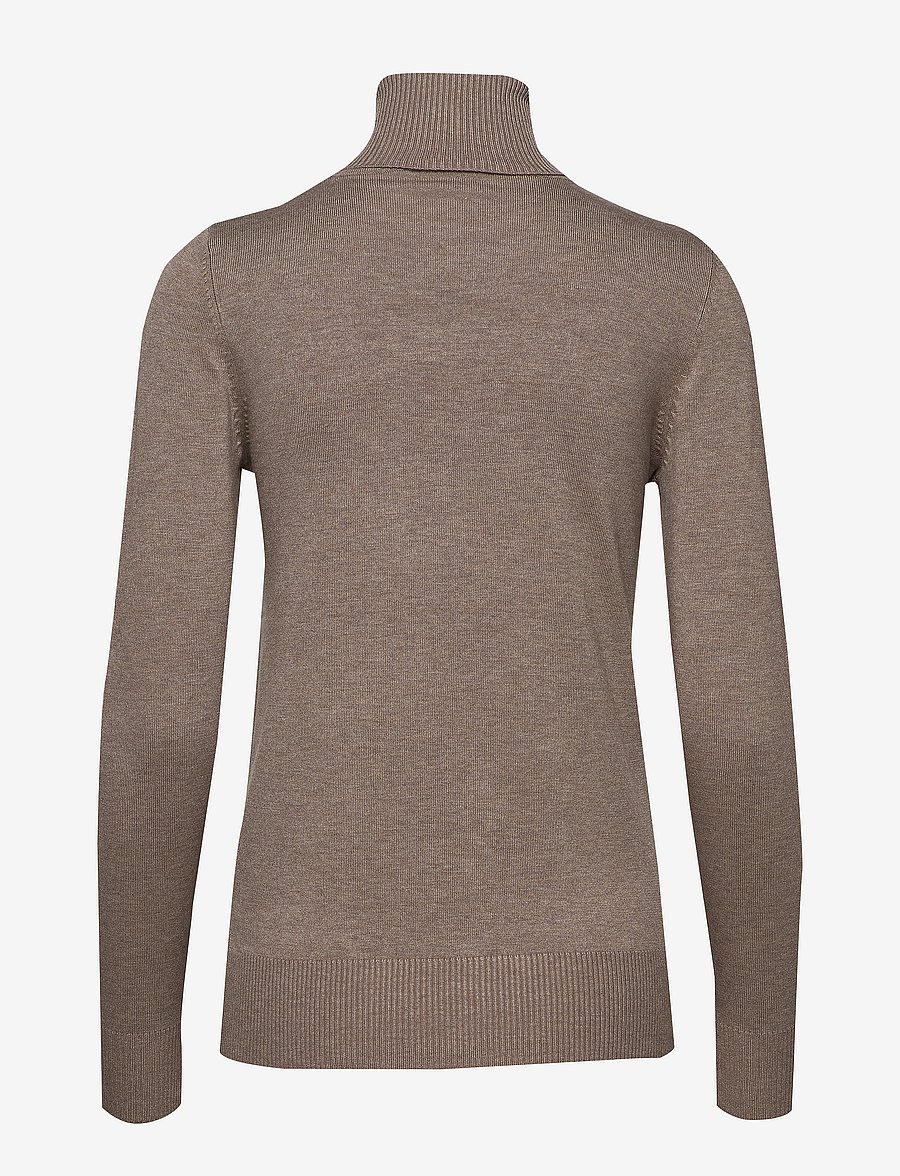 Saint Tropez - J2046, MilaSZ Rollneck Pullover - polotröjor - atmos melange - 2