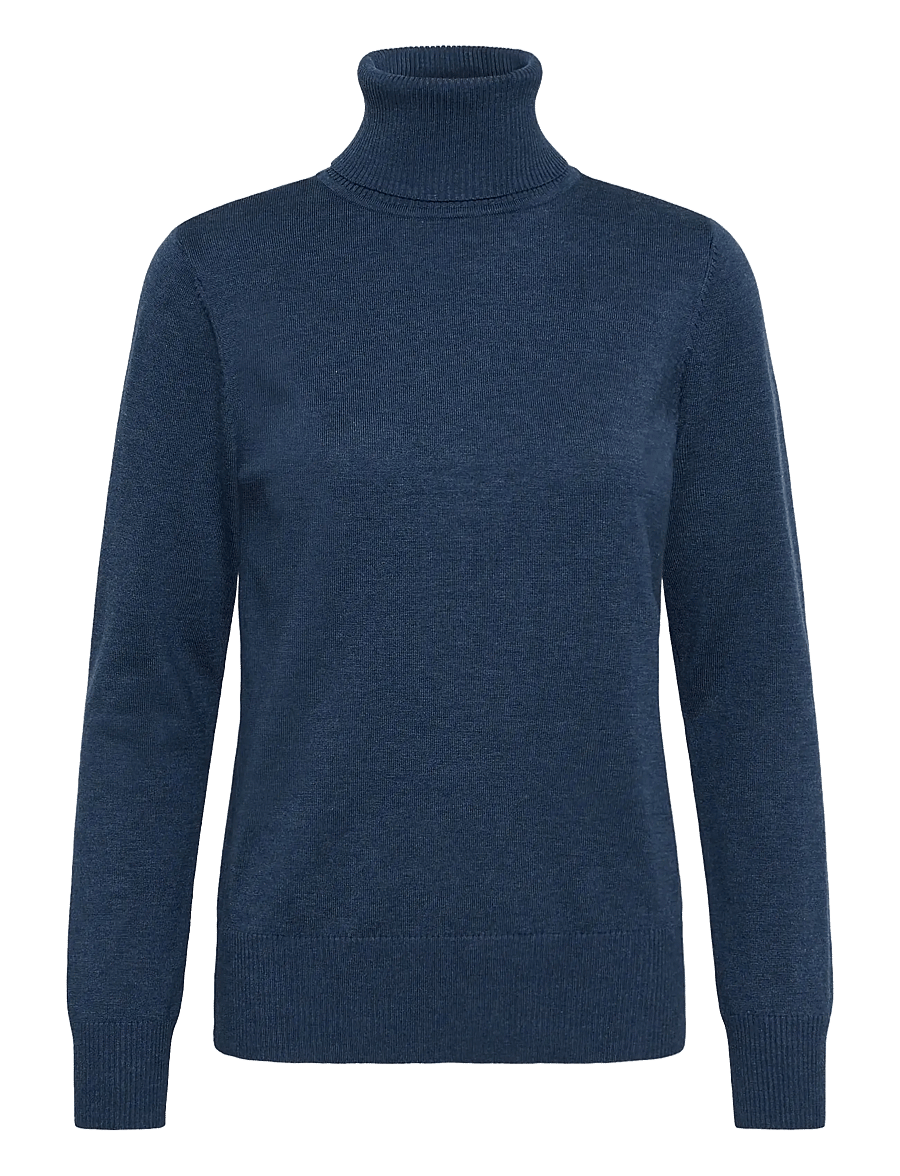 Saint Tropez - J2046, MilaSZ Rollneck Pullover - rullekraver - big dipper melange - 1