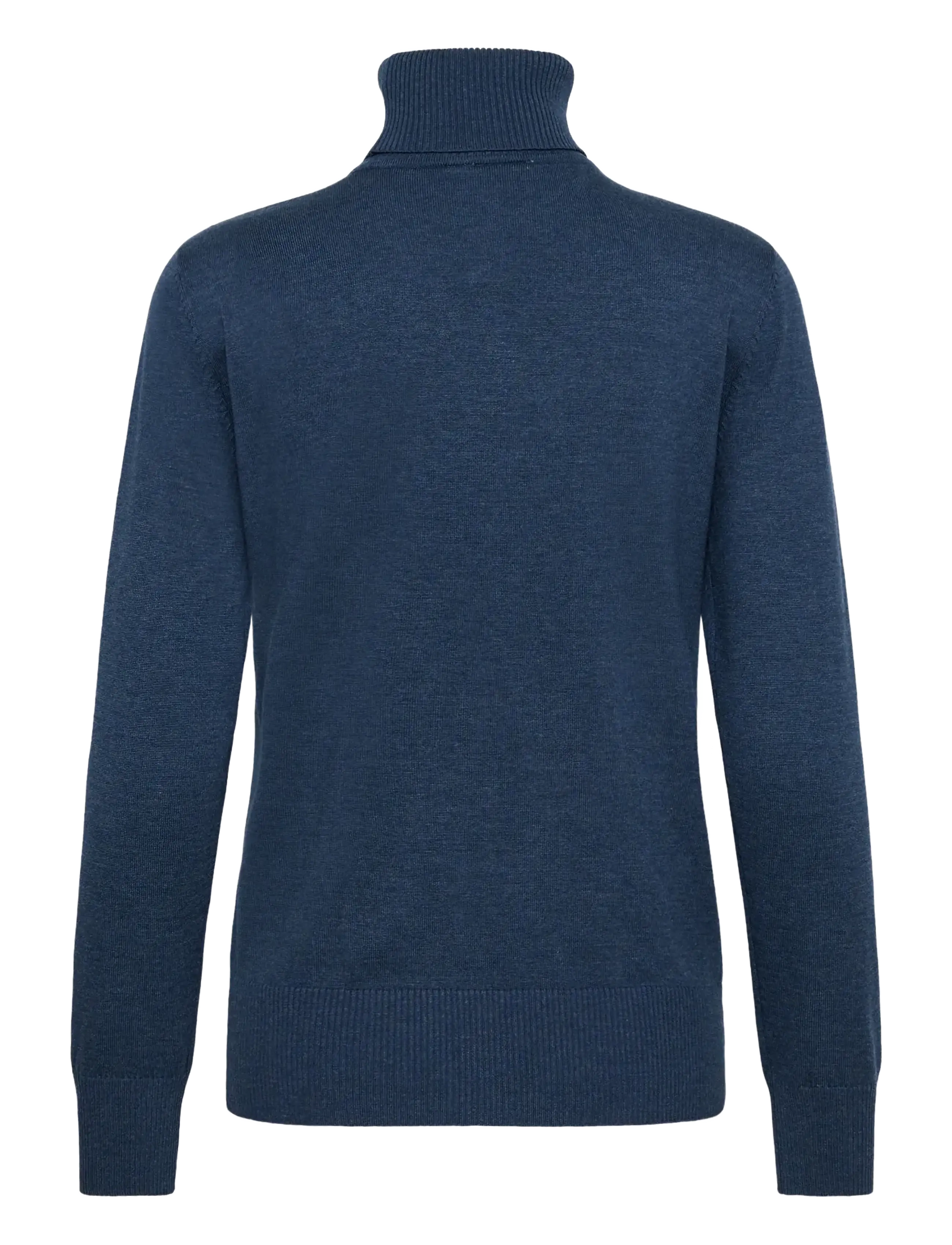 Saint Tropez - J2046, MilaSZ Rollneck Pullover - rullekraver - big dipper melange - 2