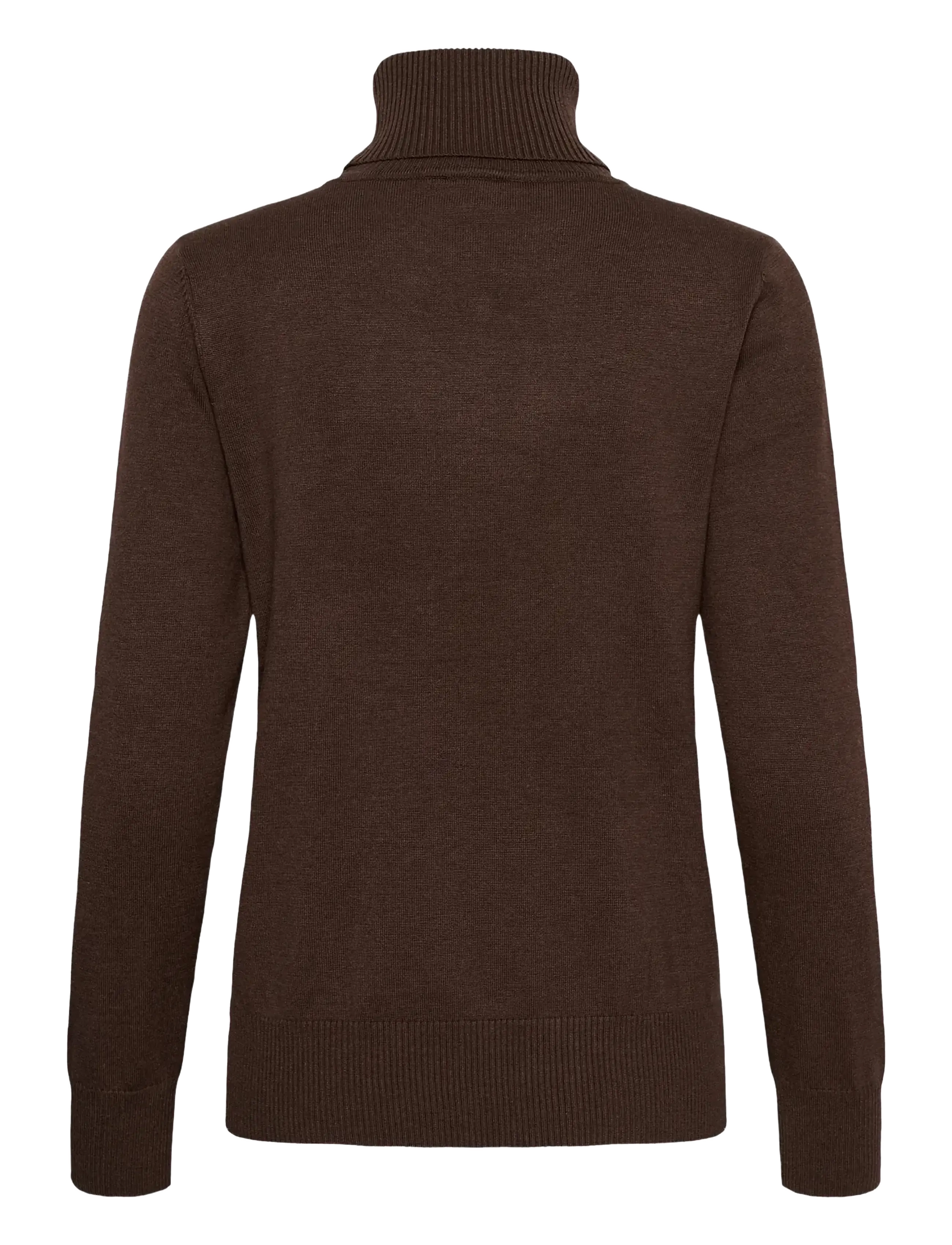 Saint Tropez - J2046, MilaSZ Rollneck Pullover - turtlenecks - bracken melange - 2