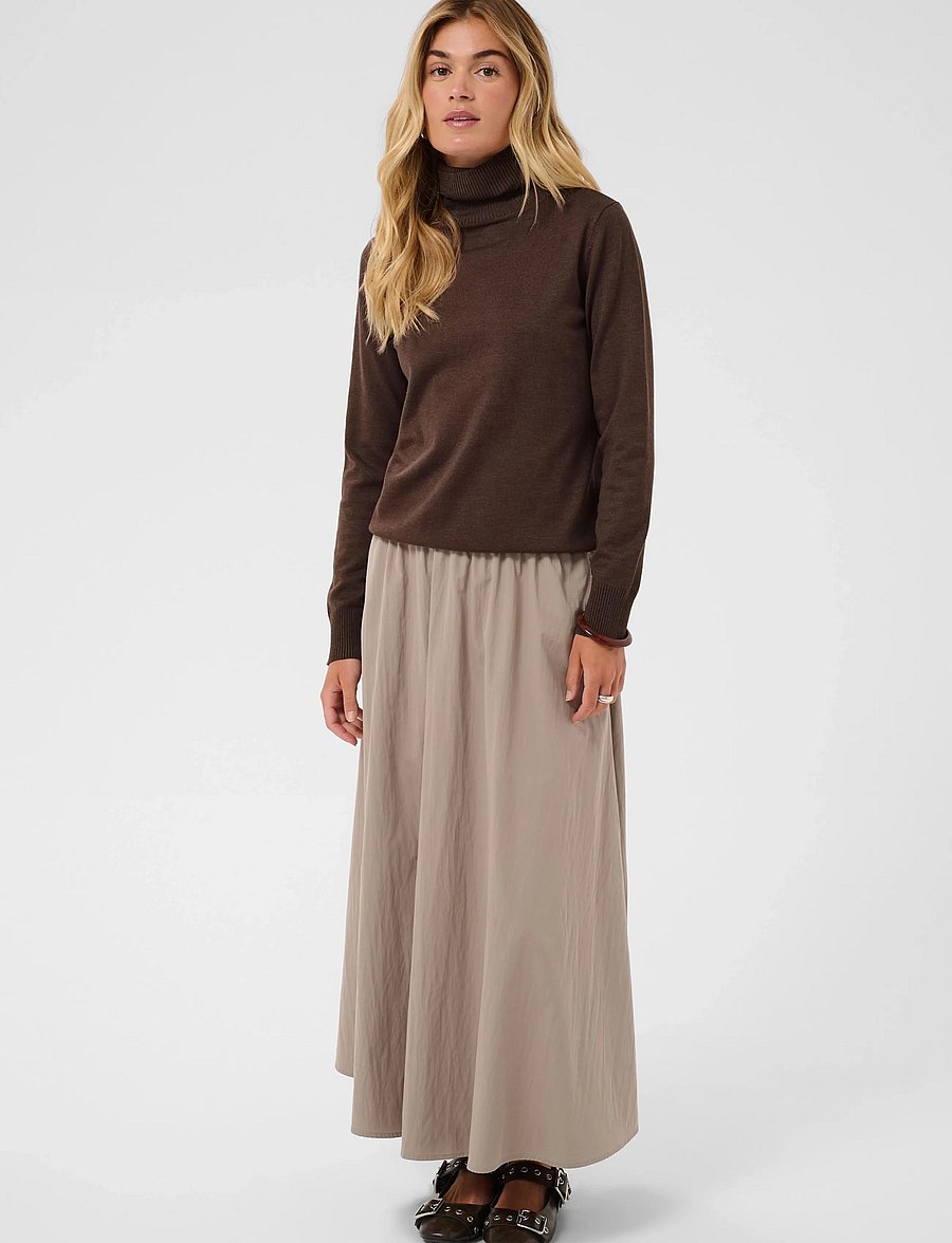 Saint Tropez - J2046, MilaSZ Rollneck Pullover - rollkragenpullover - bracken melange - 0