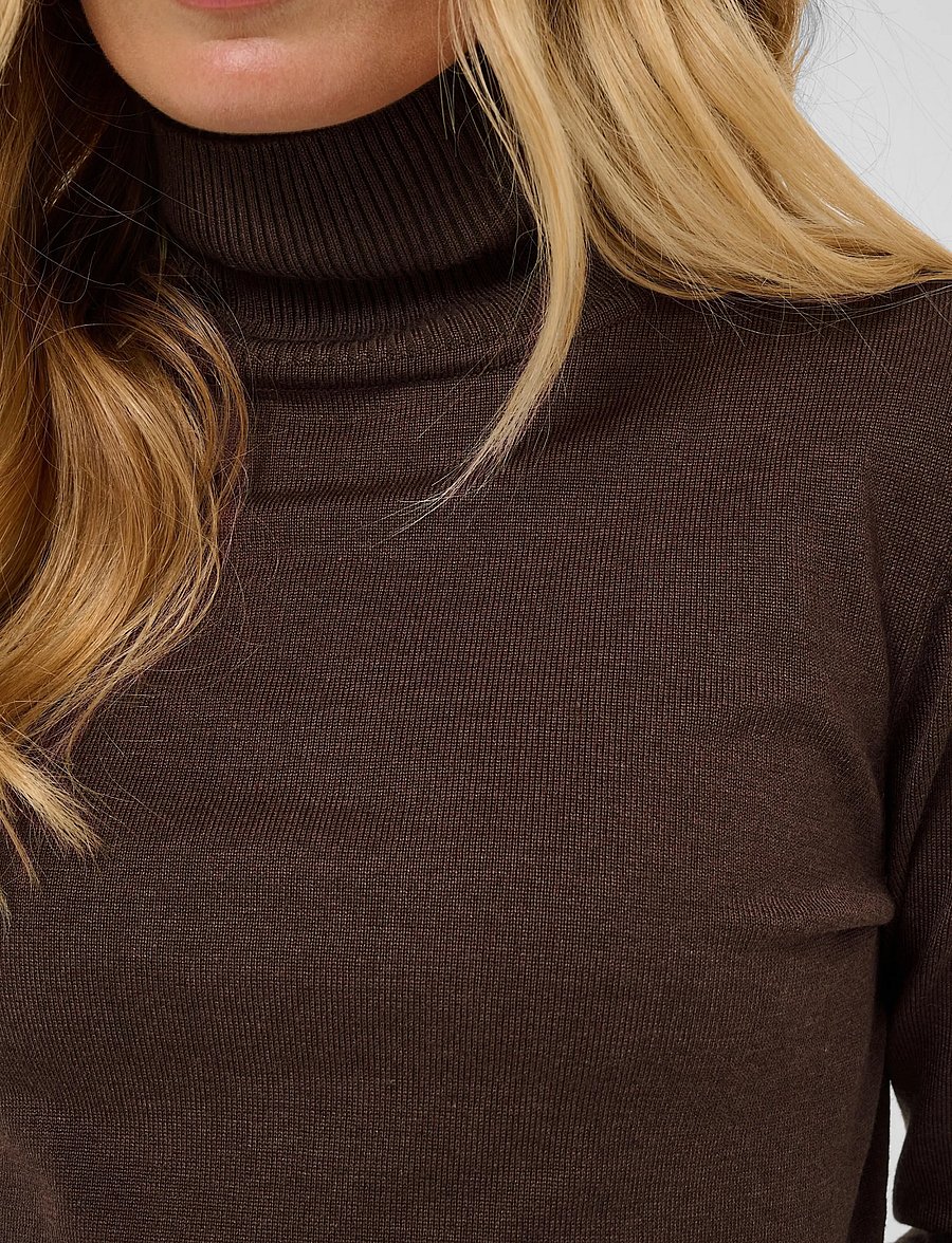 Saint Tropez - J2046, MilaSZ Rollneck Pullover - rollkragenpullover - bracken melange - 4