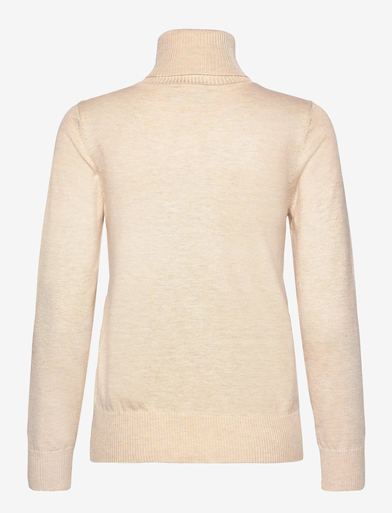 Saint Tropez - J2046, MilaSZ Rollneck Pullover - polotröjor - brown rice melange - 2