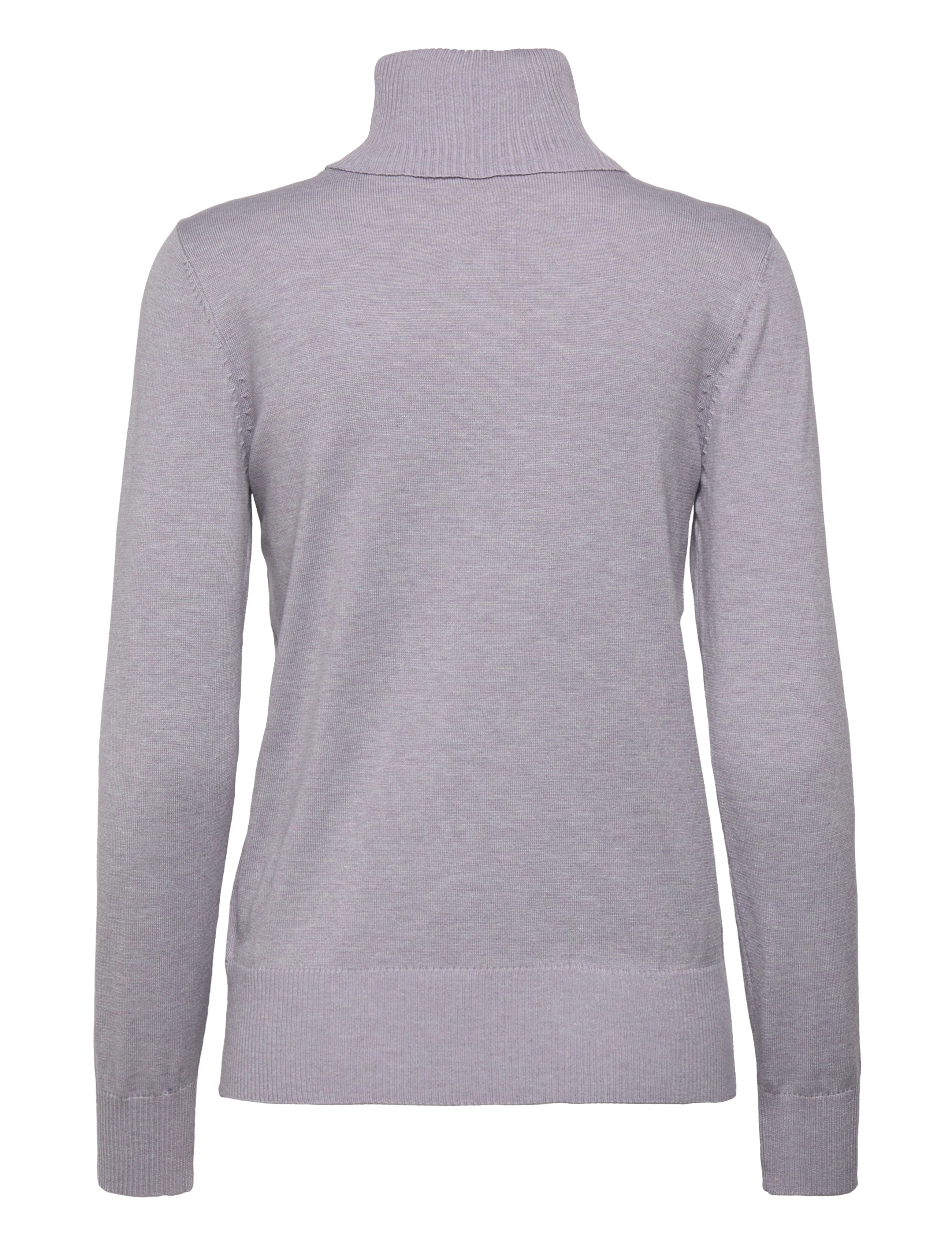 Saint Tropez - J2046, MilaSZ Rollneck Pullover - turtleneck - dapple gray melange - 1