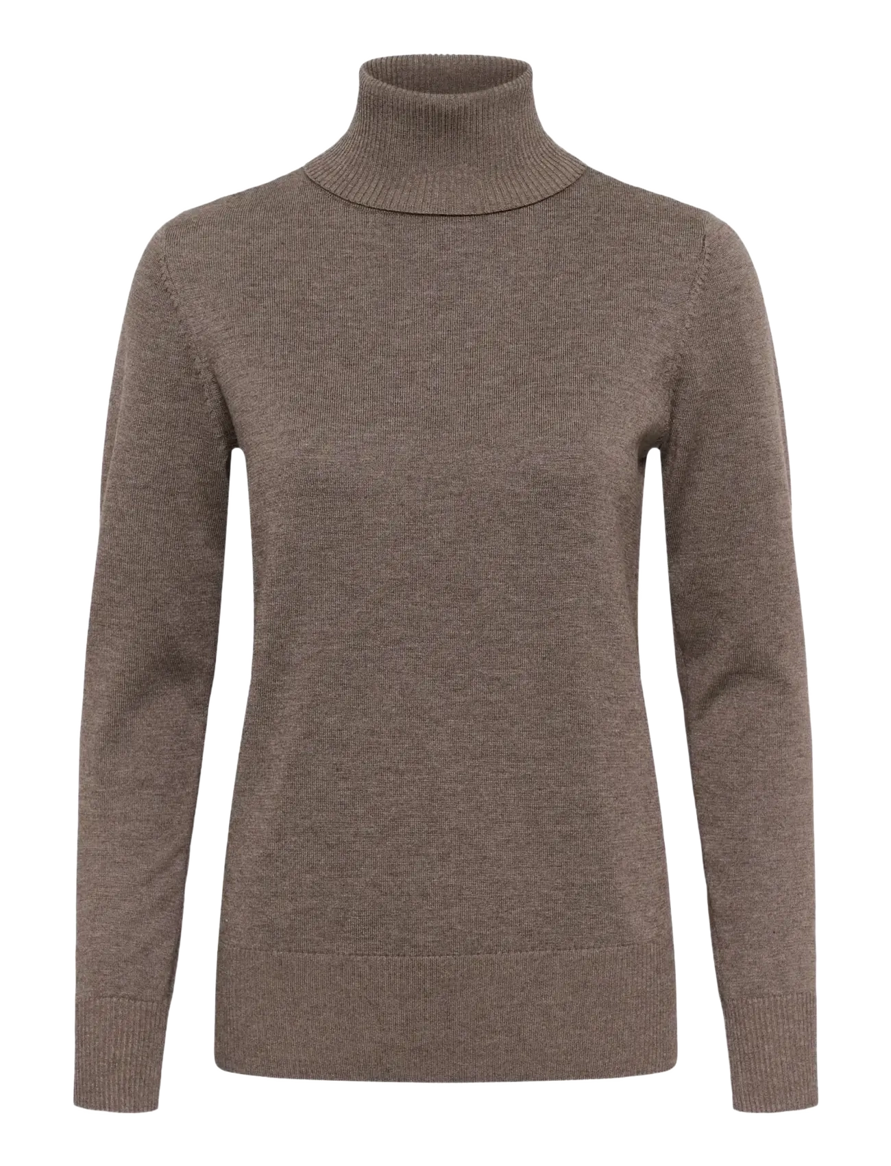 Saint Tropez - J2046, MilaSZ Rollneck Pullover - die niedrigsten preise - mink melange - 1