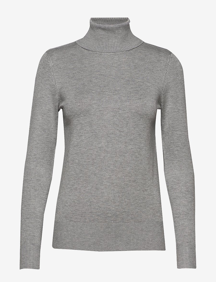 Saint Tropez - J2046, MilaSZ Rollneck Pullover - rollkragenpullover - pearl grey mel - 1