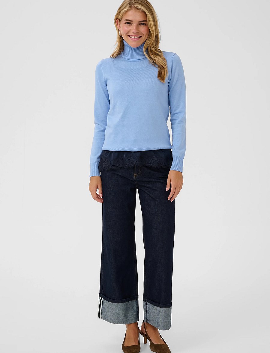 Saint Tropez - J2046, MilaSZ Rollneck Pullover - rullekraver - serenity - 0