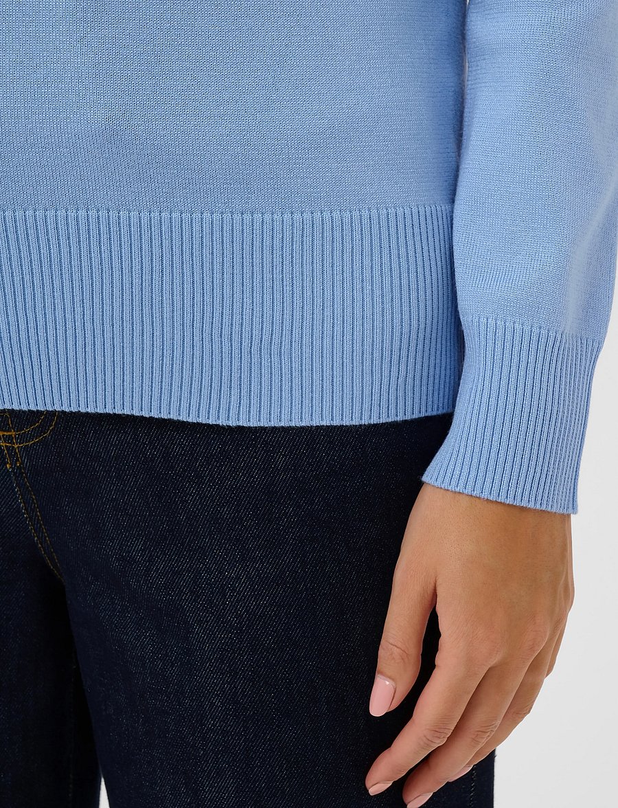 Saint Tropez - J2046, MilaSZ Rollneck Pullover - rullekraver - serenity - 4