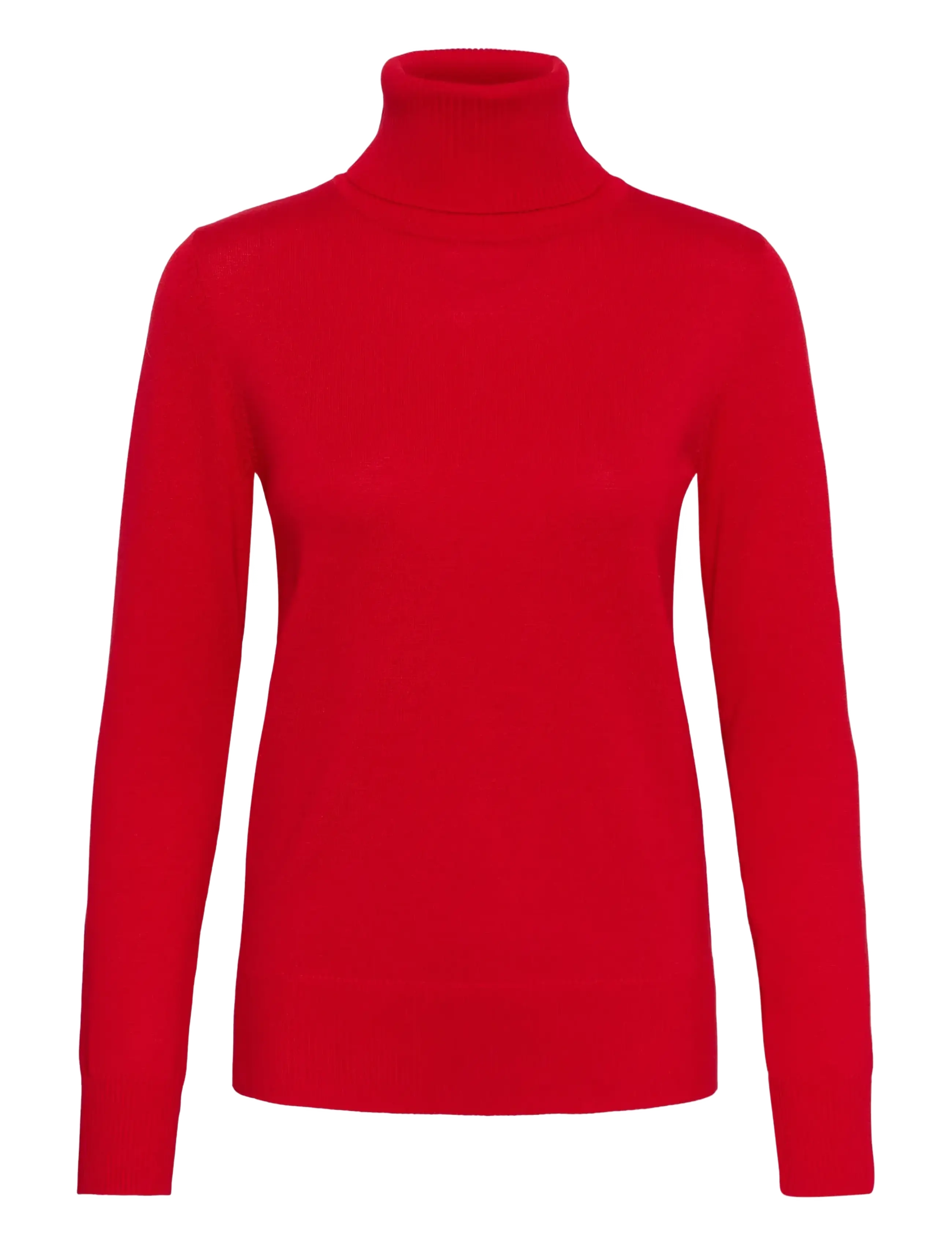 Saint Tropez J2046, MilaSZ Rollneck Pullover - Polotröjor - TRUE RED / red