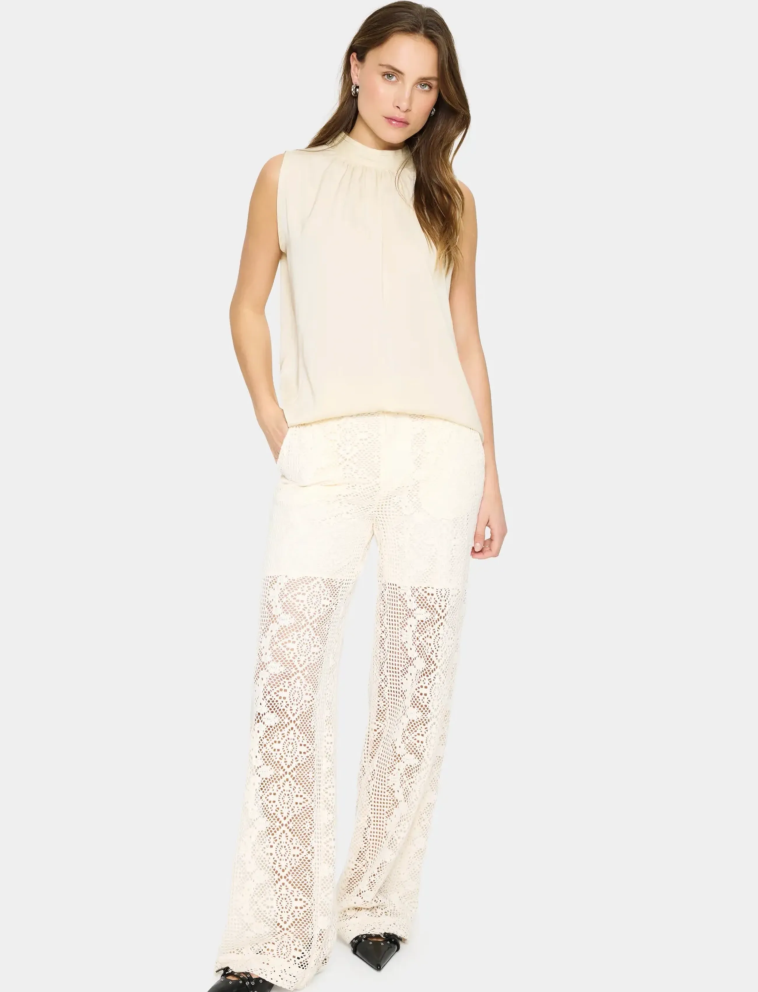 Saint Tropez - AileenSZ Top - blouses zonder mouwen - brown rice - 3