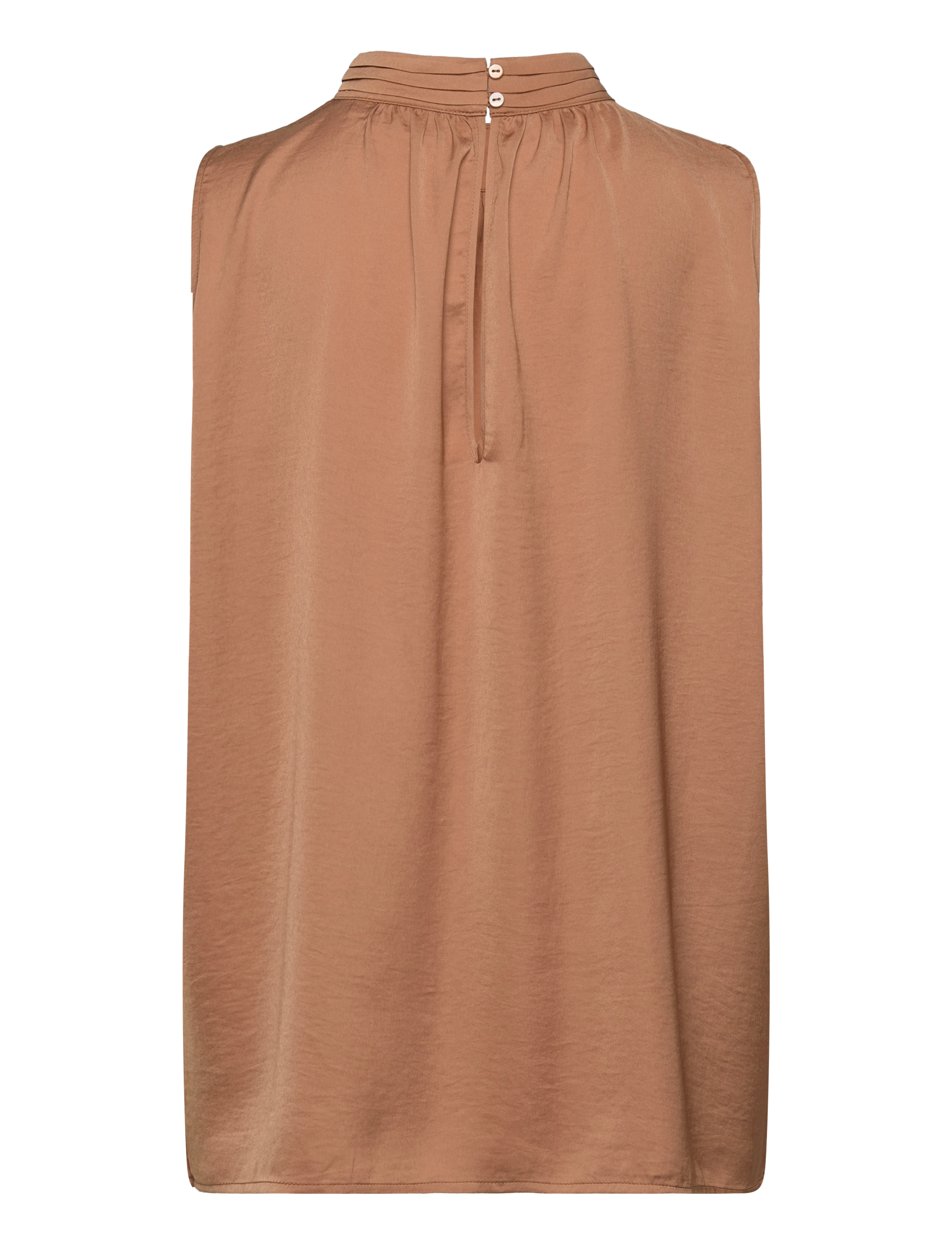 Saint Tropez - AileenSZ Top - Ärmlösa blusar - camel brown - 2