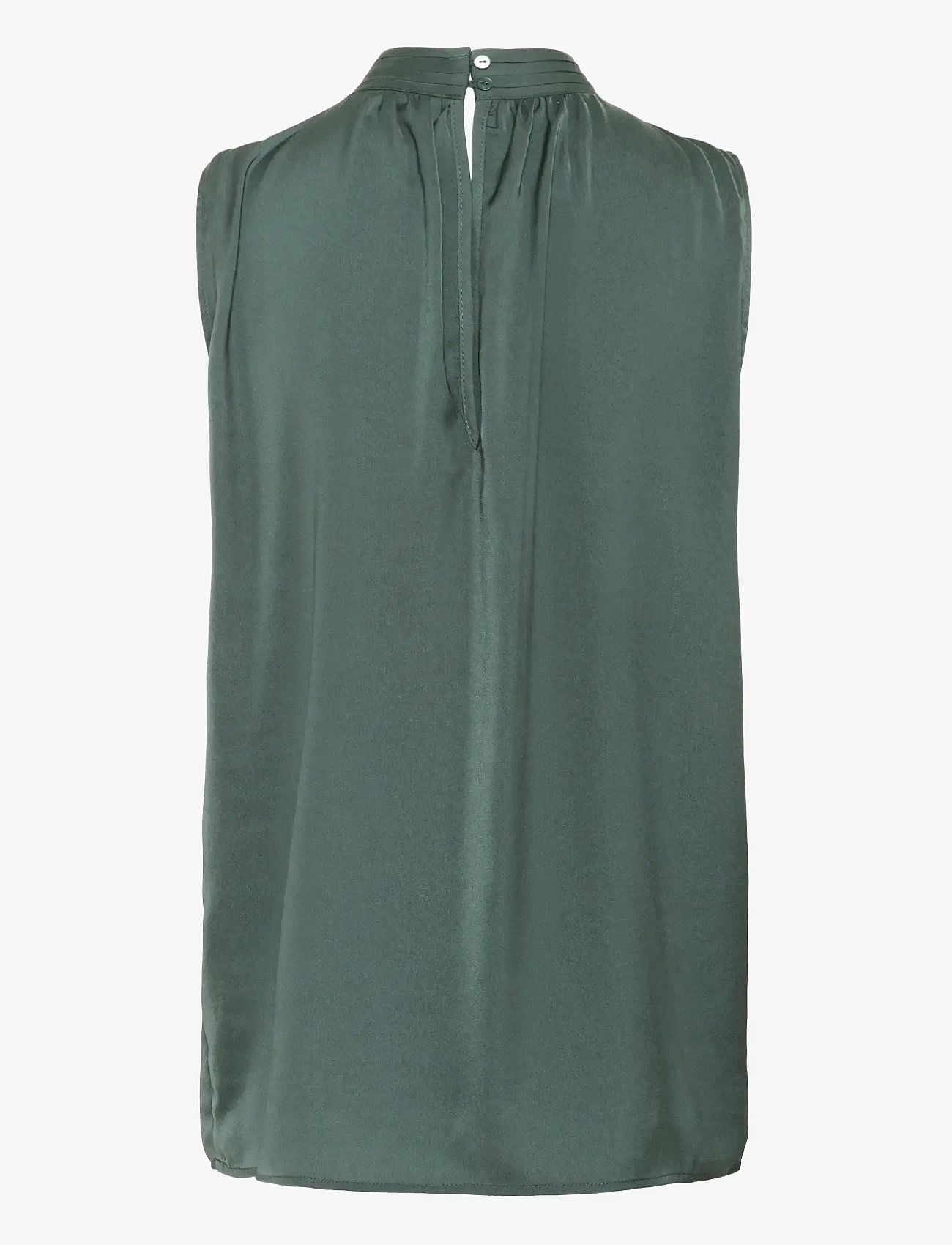 Saint Tropez - N1379, BLOUSE WITH HIGH COLLAR DETA - Ärmlösa blusar - urban chic - 2