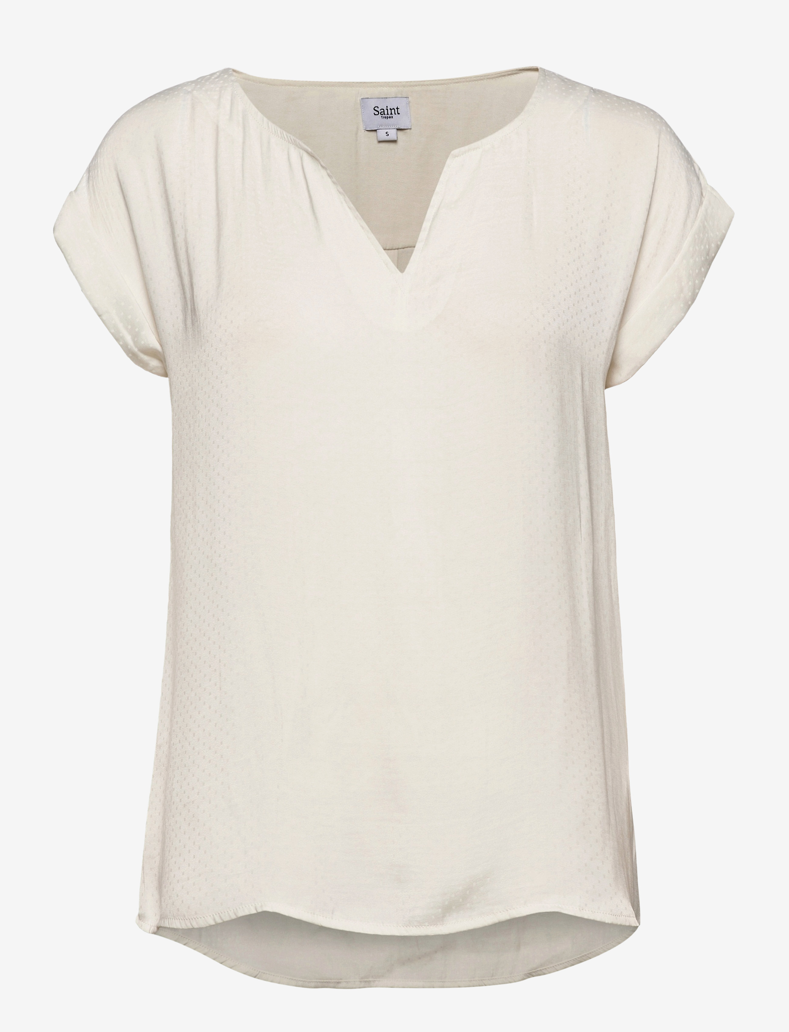 Saint Tropez P1326, BrianaSZ SS Top - Riided - ICE / cream
