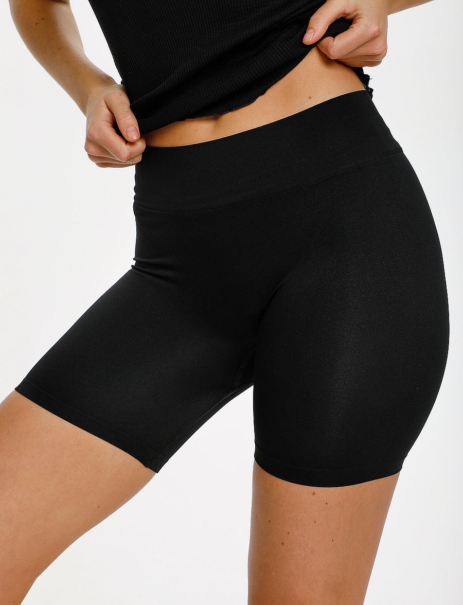 Saint Tropez - T5920, NinnaSZ Microfiber Shorts - 1/2 längd - black - 5