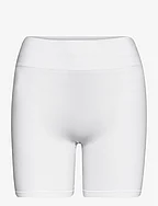 T5920, NinnaSZ Microfiber Shorts - WHITE