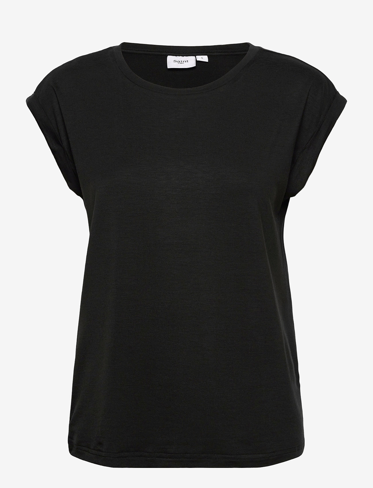 Saint Tropez - U1520, AdeliaSZ T-Shirt - lägsta priserna - black - 0