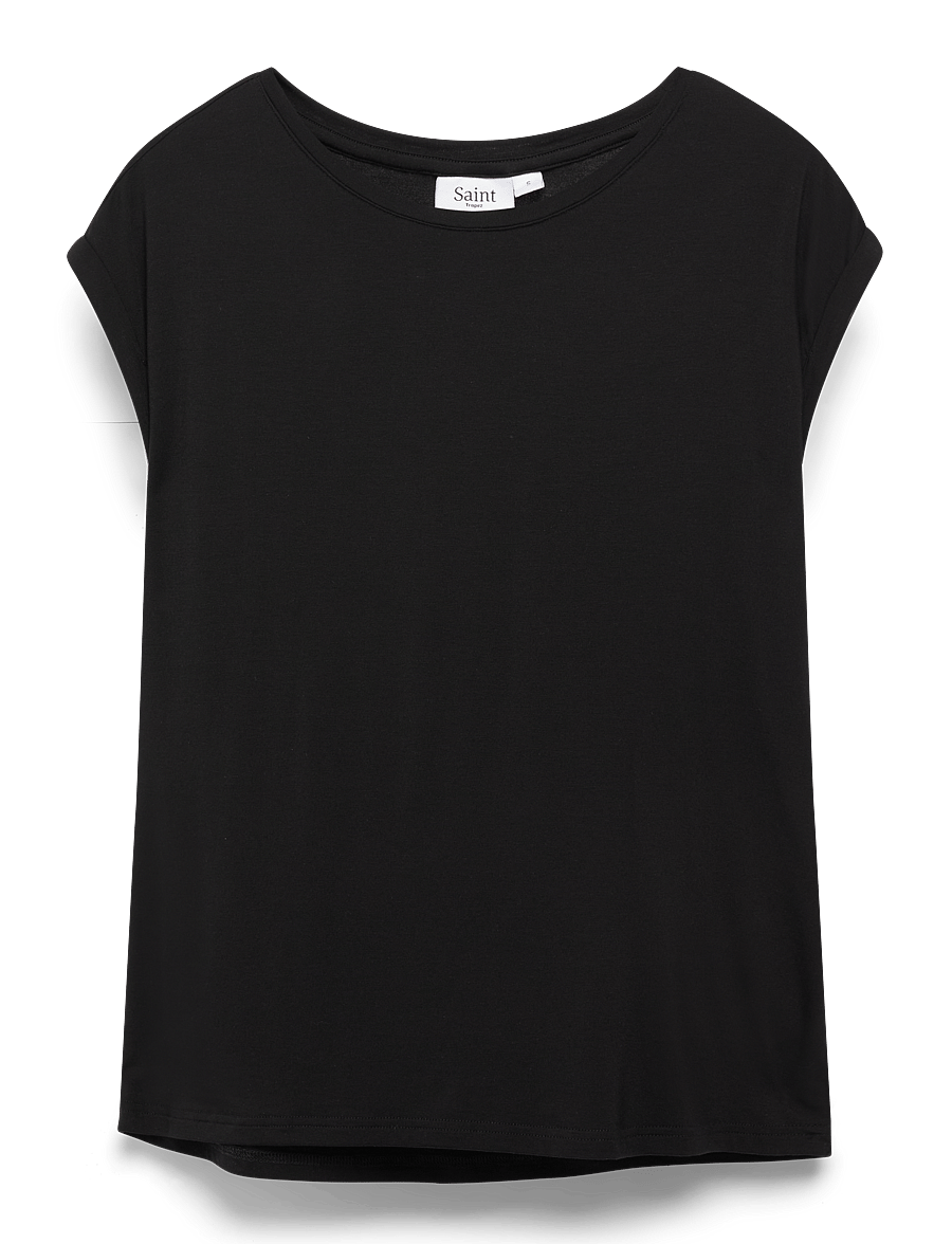 Saint Tropez - U1520, AdeliaSZ T-Shirt - t-shirts - black - 2