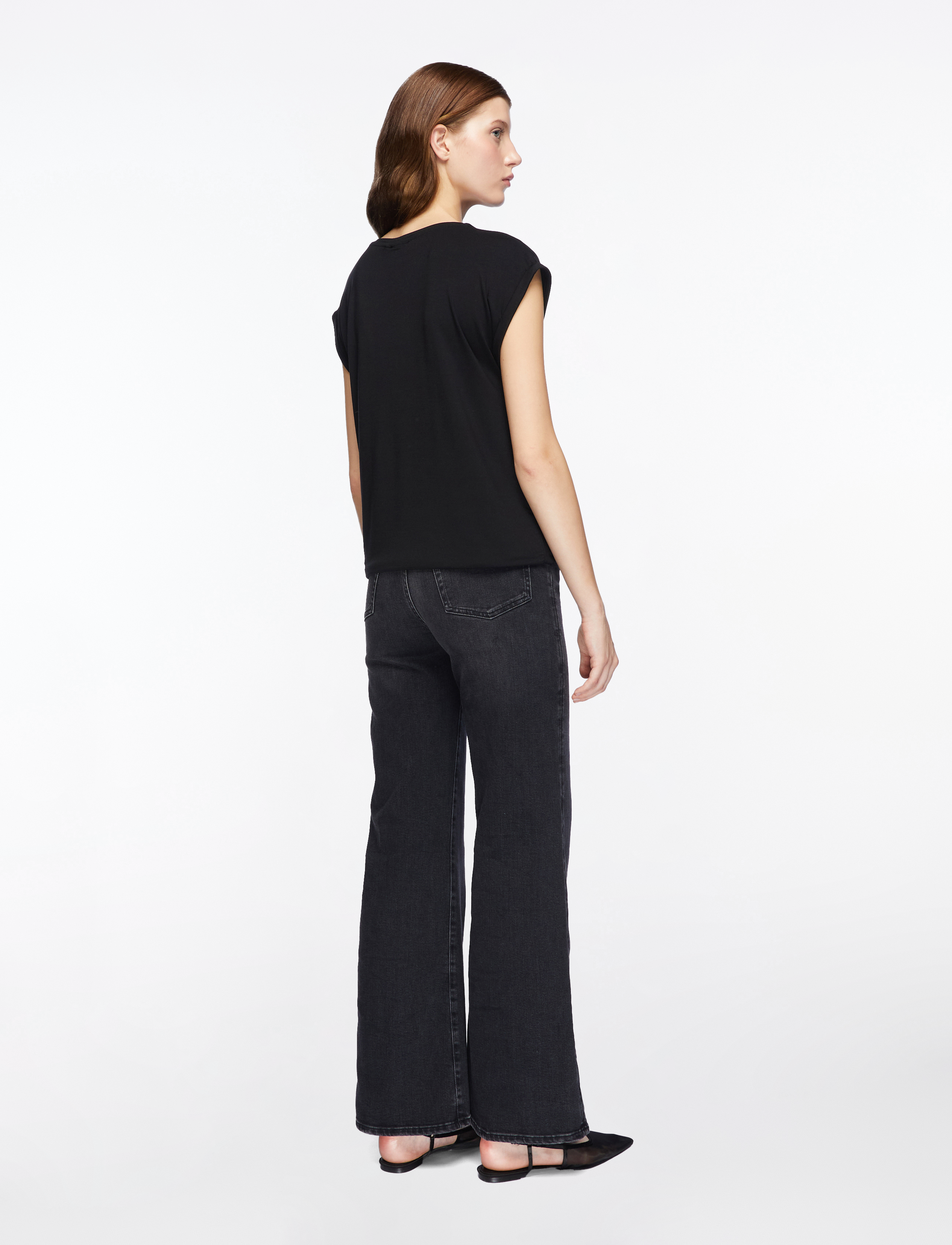 Saint Tropez - U1520, AdeliaSZ T-Shirt - t-krekli - black - 5