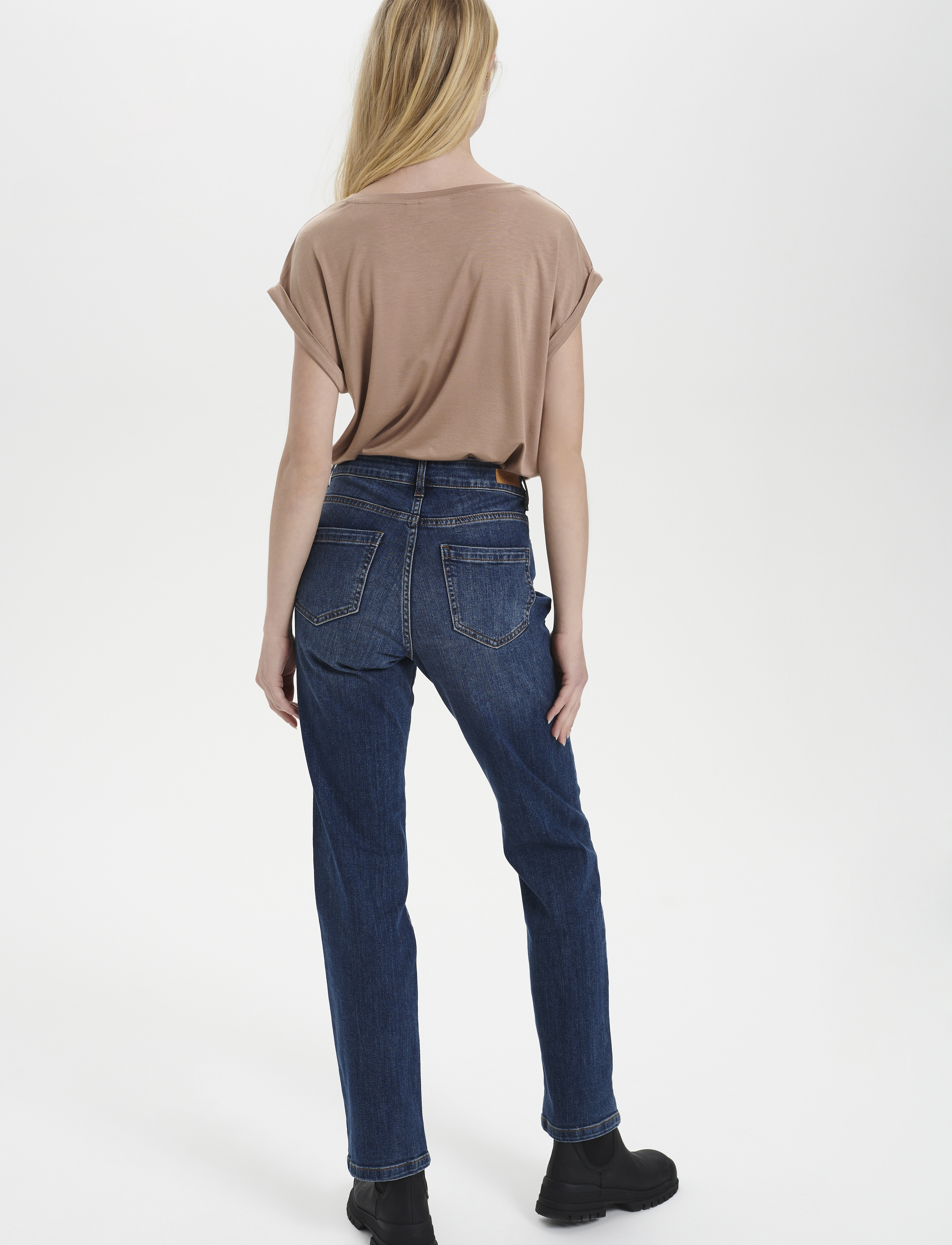 Saint Tropez - U1520, AdeliaSZ T-Shirt - laveste priser - ginger snap - 4
