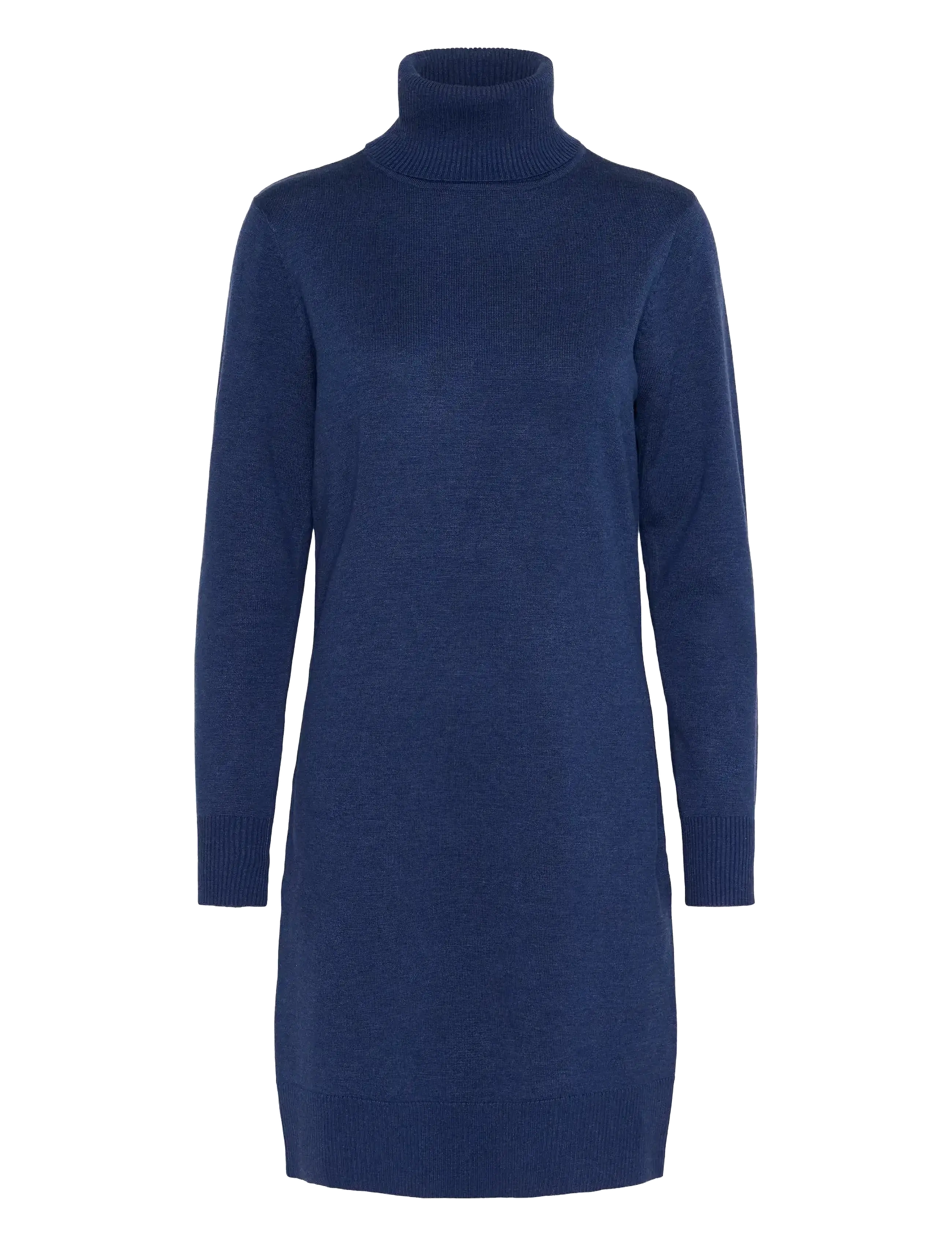 Saint Tropez U6801, MilaSZ Rollneck Dress - Kleidid - PAGEANT BLUE MELANGE / blue