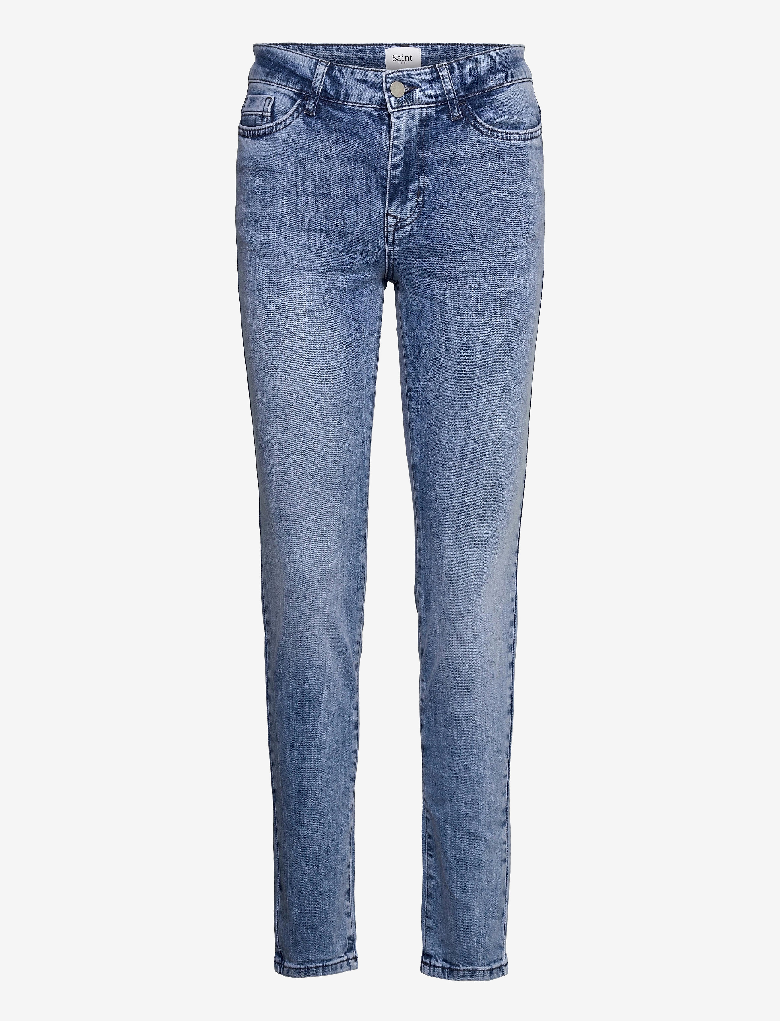 Saint Tropez MollySZ MW Slim Jeans - Teksad - LIGHT BLUE DENIM / blue