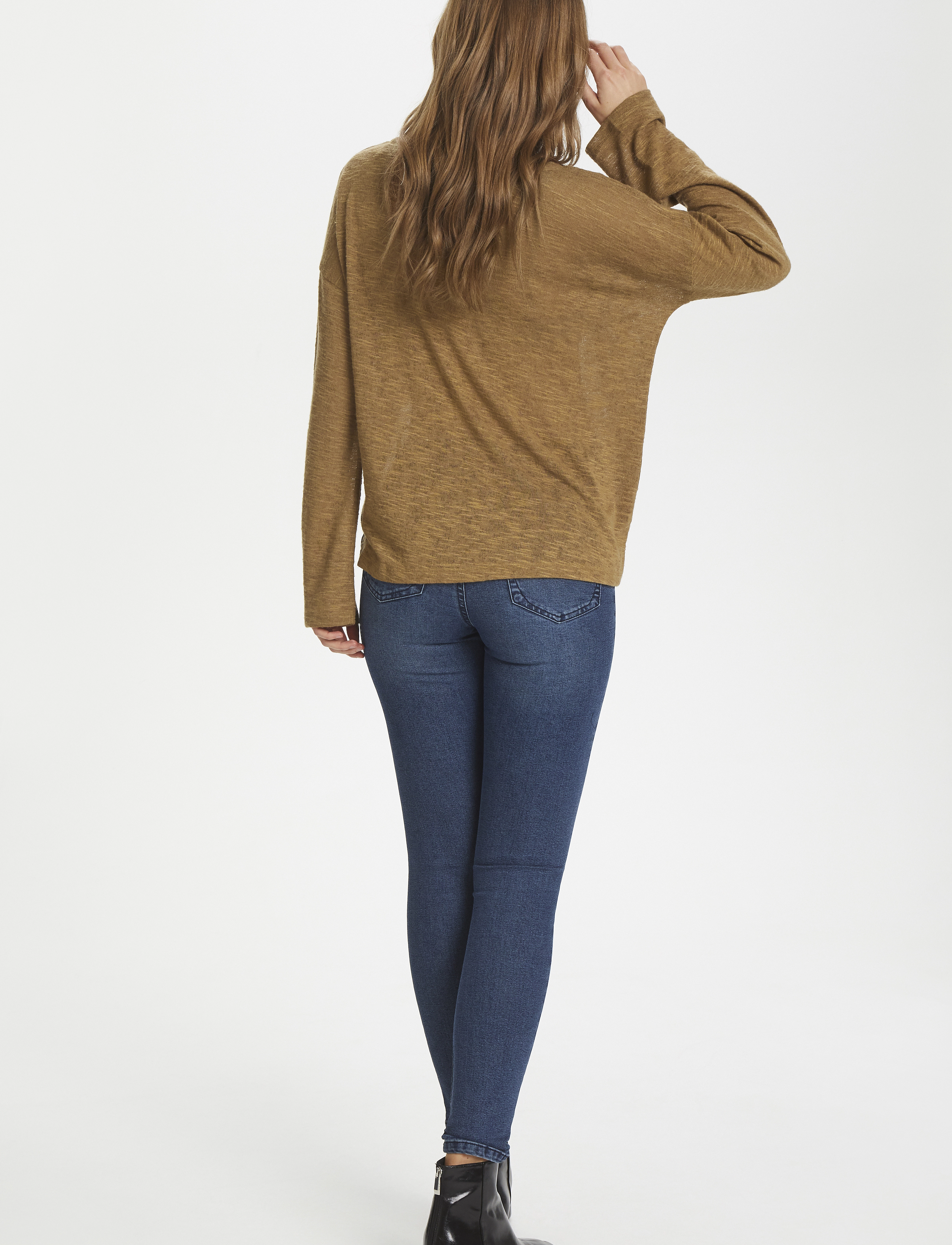 Saint Tropez - RoseSZ Knit Blouse - otter - 4