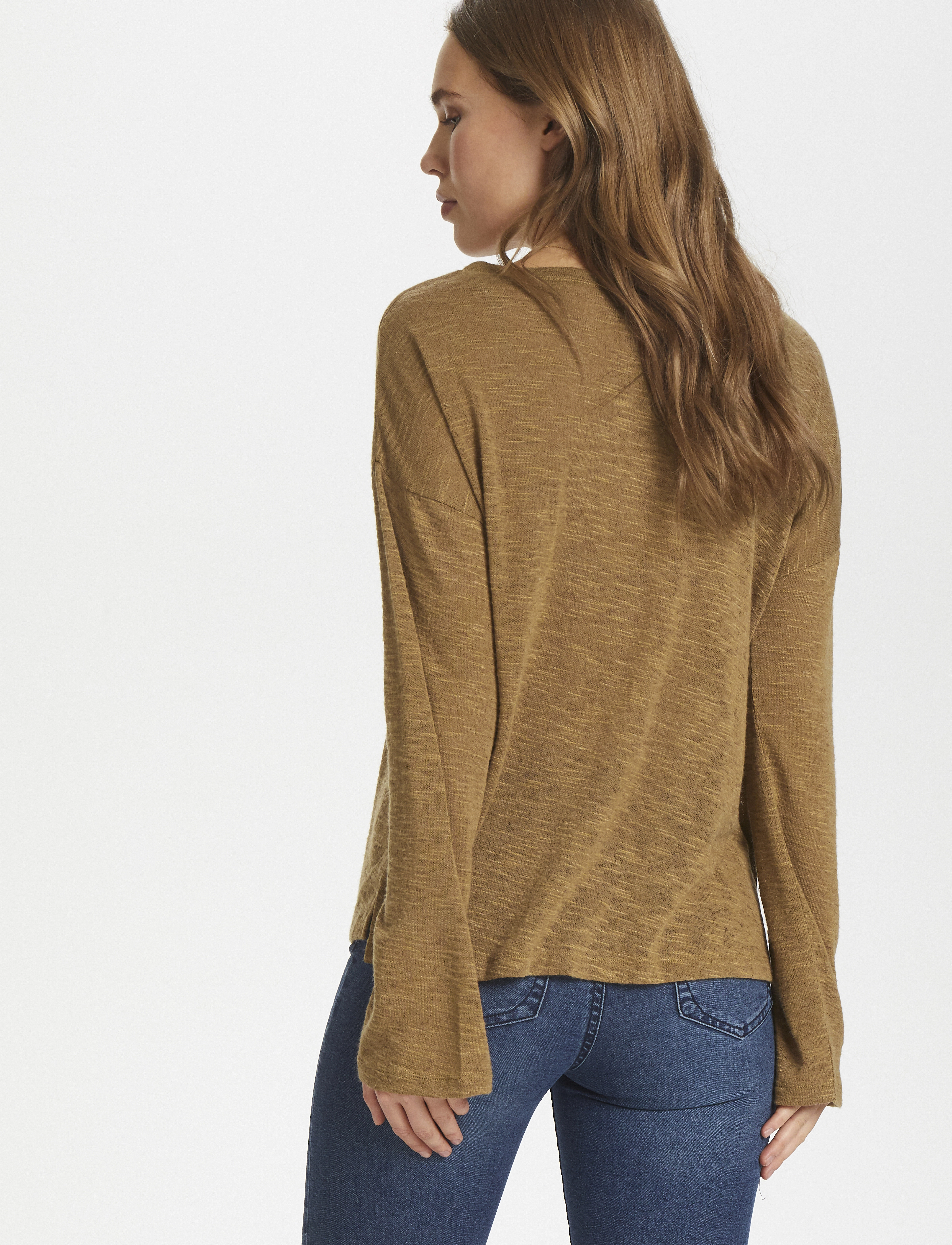 Saint Tropez - RoseSZ Knit Blouse - otter - 5