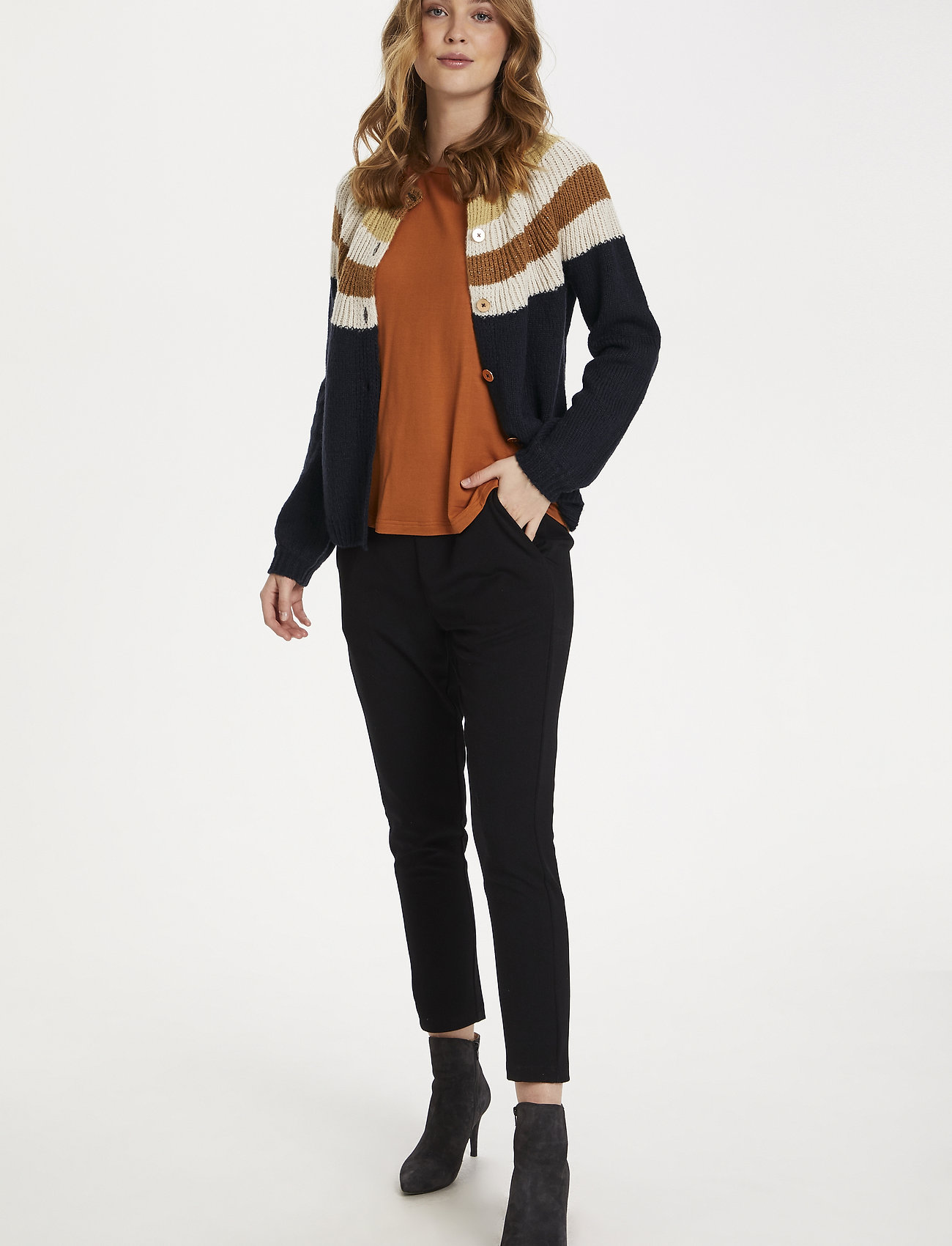 Saint Tropez - BriaSZ LS Cardigan - blue deep - 3