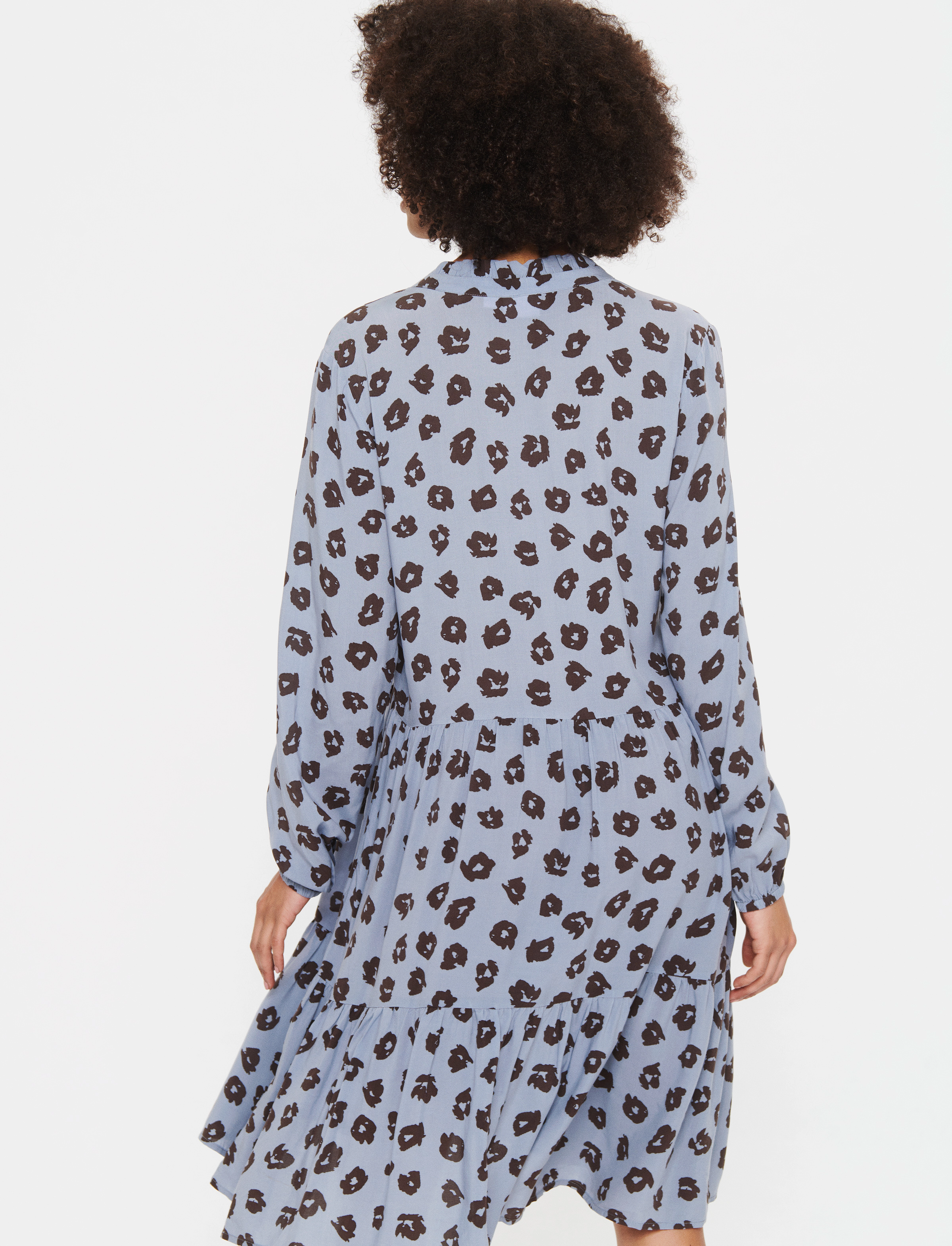Saint Tropez - EdaSZ LS Dress - quicksilver flower shadows - 4