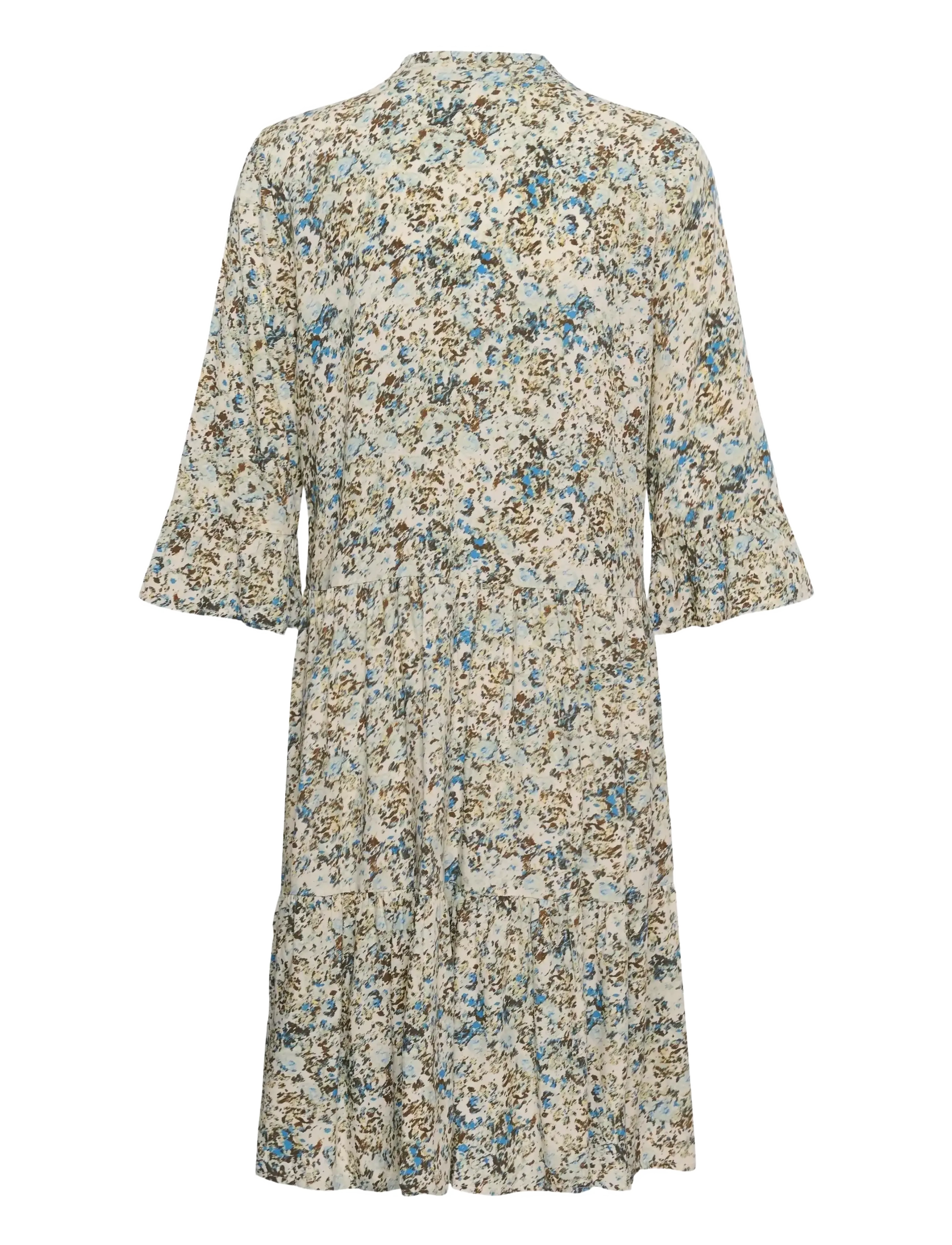 Saint Tropez - EdaSZ Dress - sommerkleider - vallarta blue brushed blooms - 2