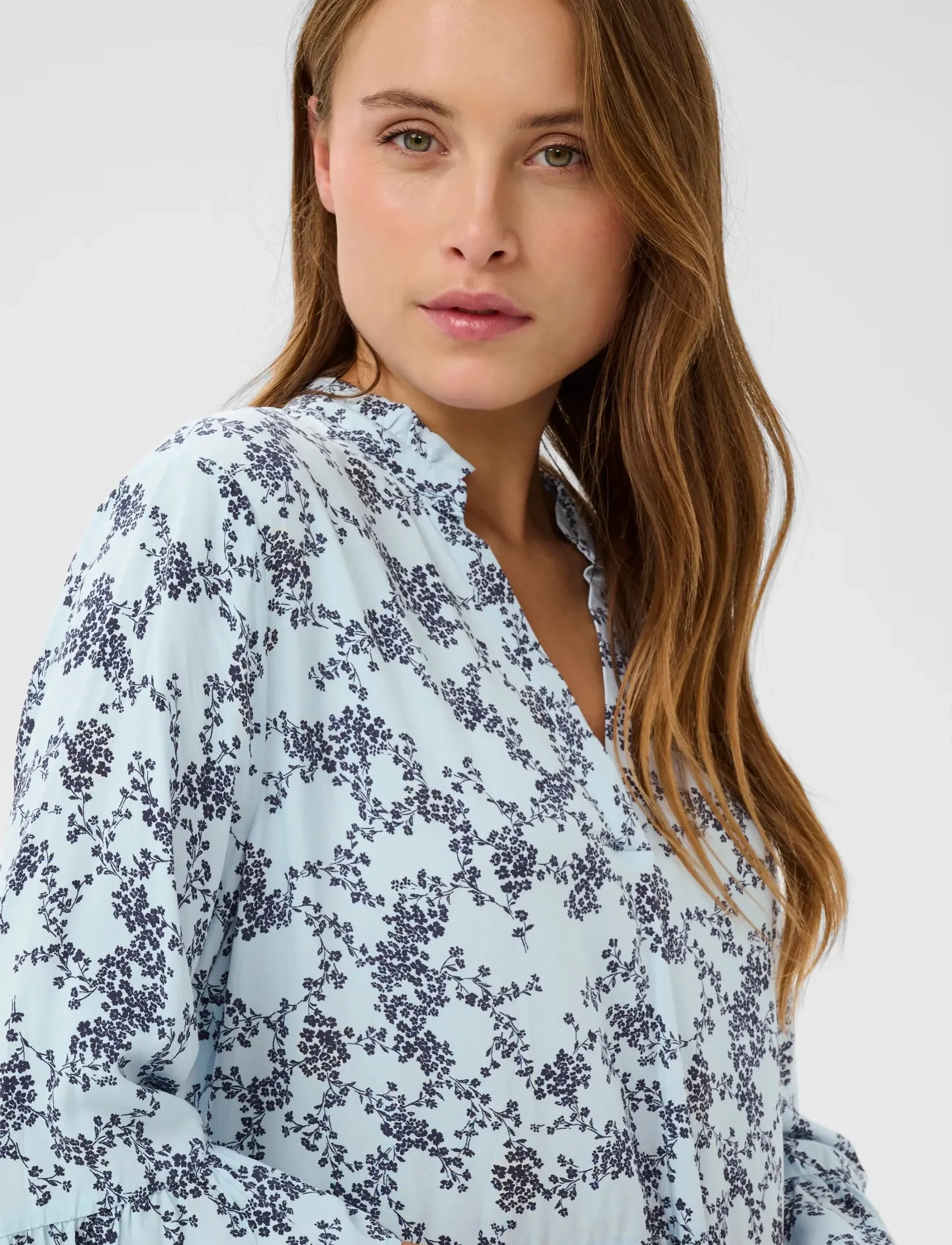 Saint Tropez - EdaSZ Dress - summer dresses - skyway eclipse spring floral - 5
