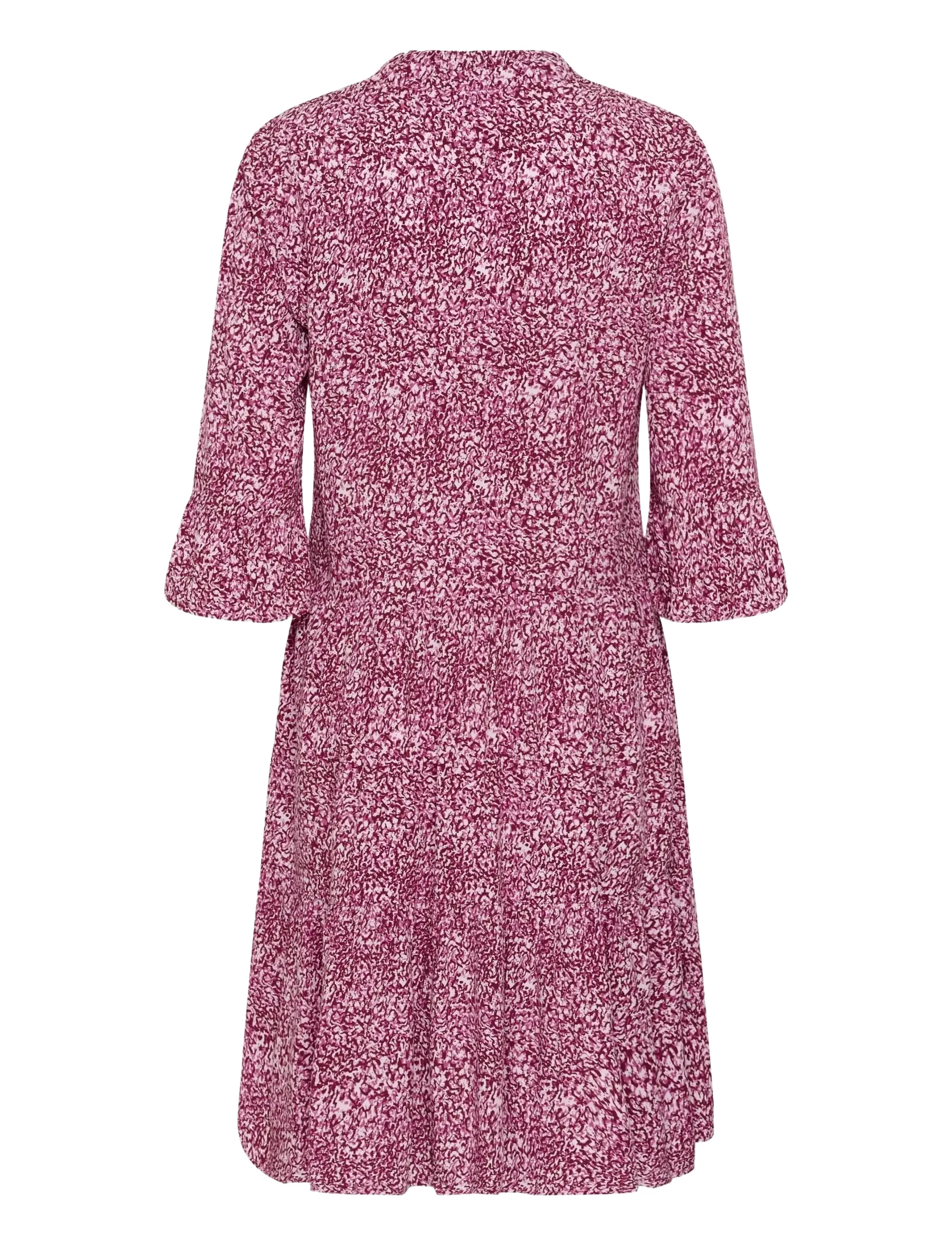 Saint Tropez - EdaSZ Dress - summer dresses - raspberry rose camouflage - 2