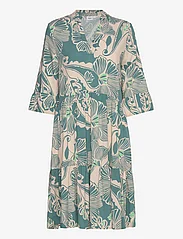 Saint Tropez - EdaSZ Dress - vidutinio ilgio suknelės - sagebrush g. big soft flower - 0