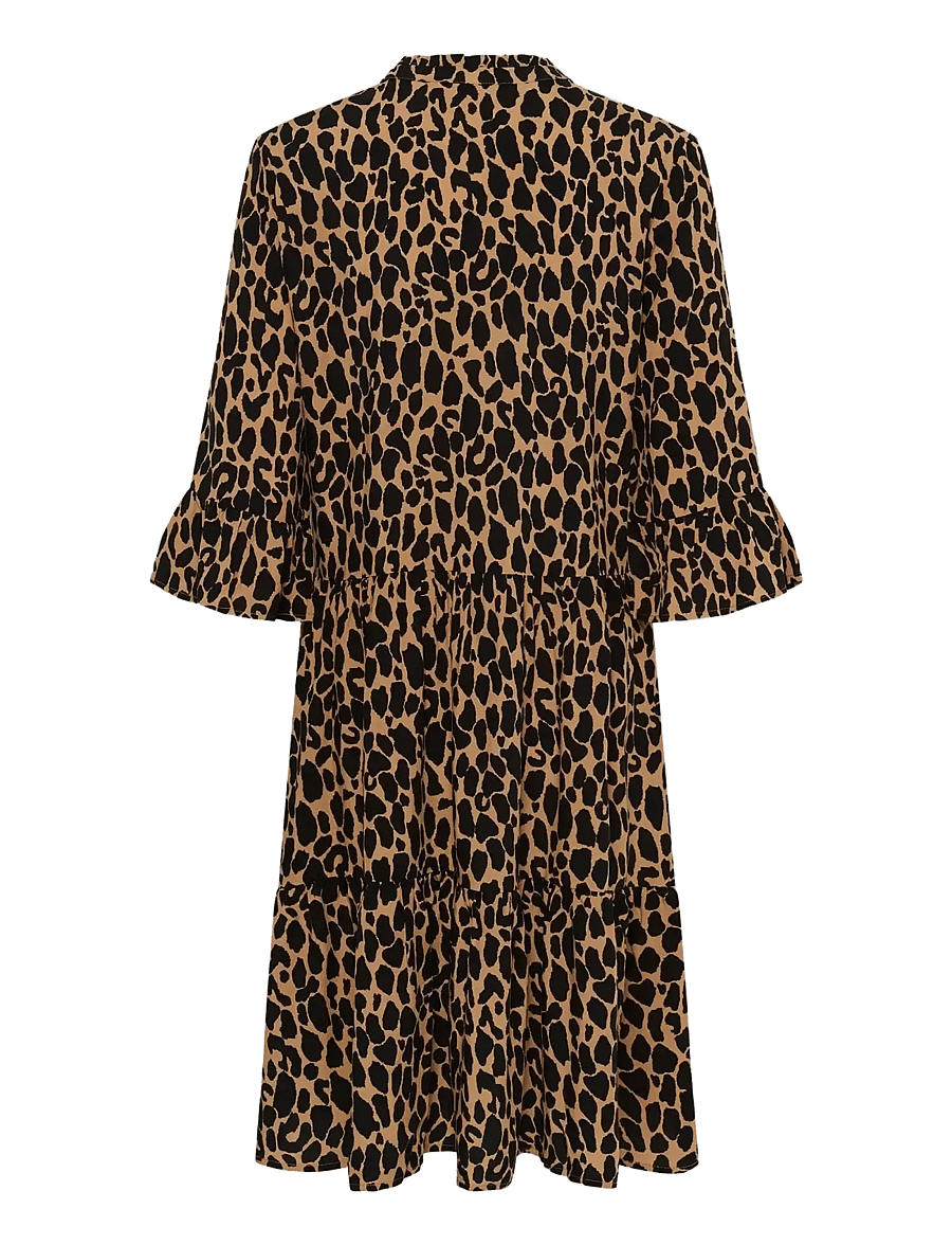 Saint Tropez - EdaSZ Dress - sommerkleider - tiger's eye spotty leopard - 2